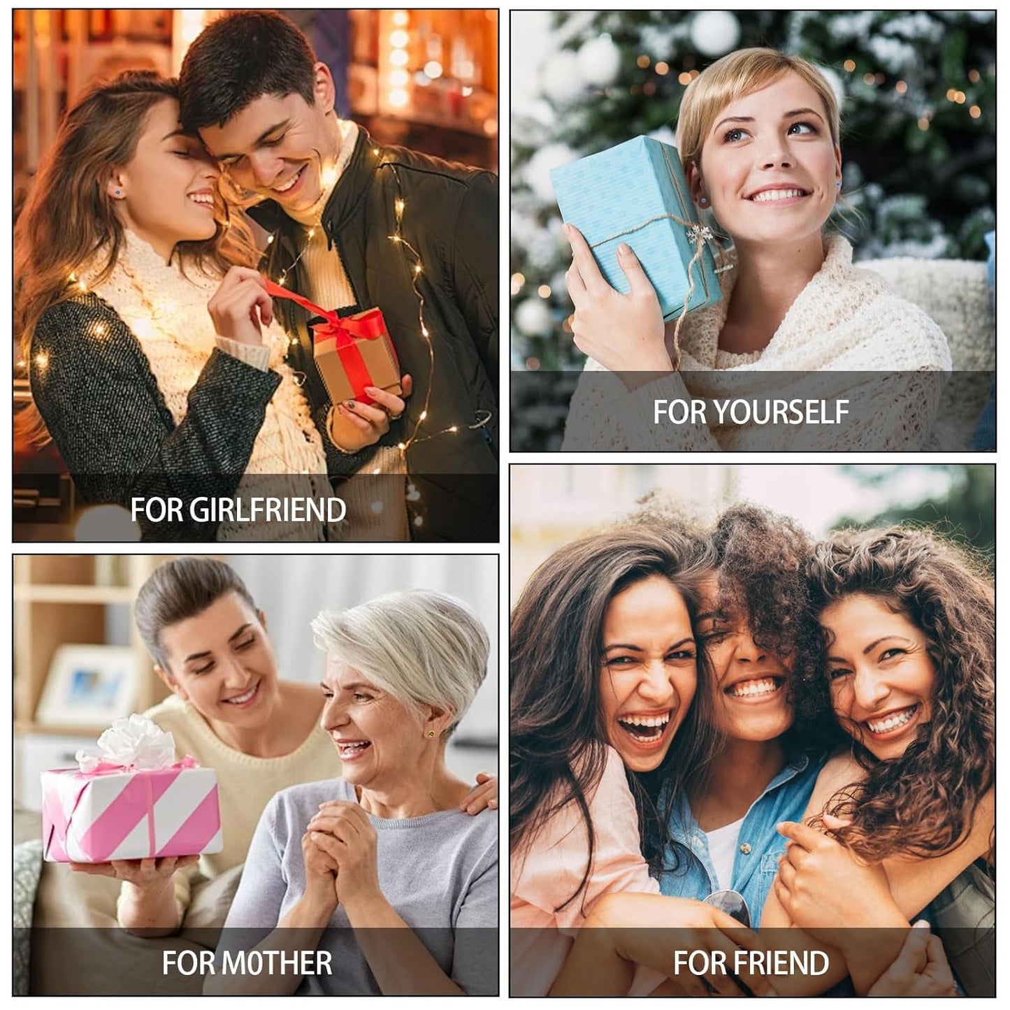 3Mm Gold CZ Tiny Stud Cartilage Flatback Earrings, Plated Flat Back Cubic Zirconia Earrings for Helix Cartilage Tragus Earlobe Piercing Jewelry Gift for Women Men (Golden, 3Mm)