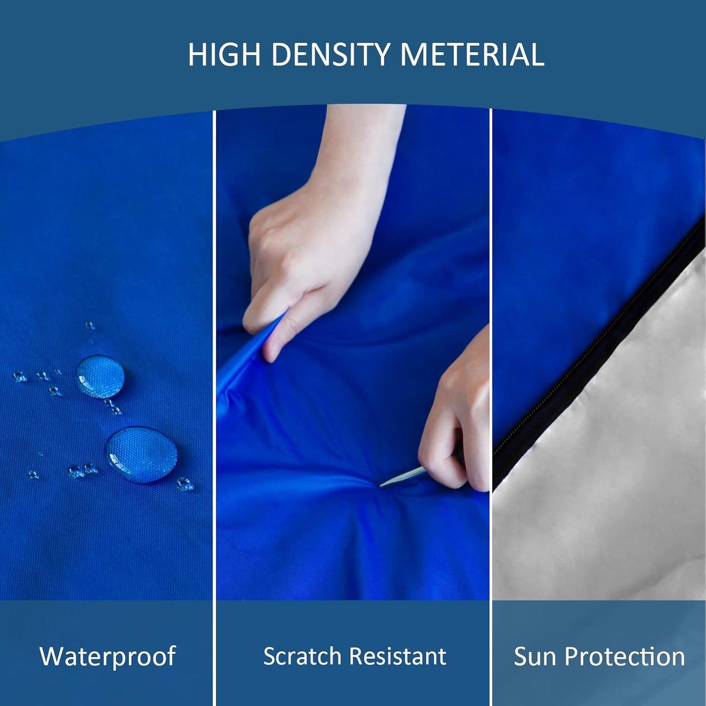Queen Mattress Bags for Moving, Waterproof Reusable Storage Bag, Strong Zipper, Extra Heavy Duty Easy Carrier Protector for Moving, Fits up to 15 Inch