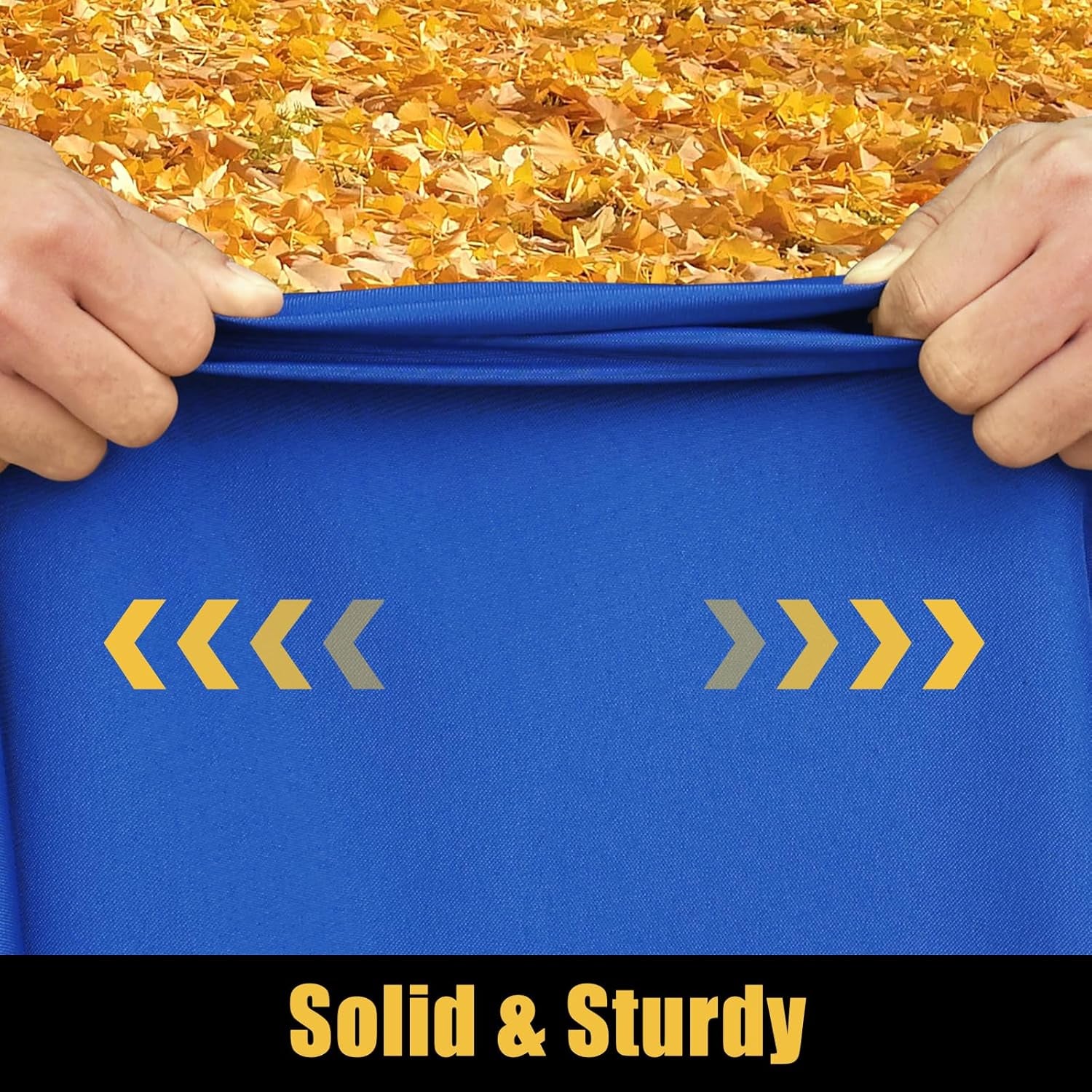 2 Pack Rectangle Picnic Table Cloth, Waterproof Elastic Fitted Tablecloths, Washable Polyester Rectangular Patio Table Cover for Camping, Indoor and Outdoor (Blue, 30"X48")