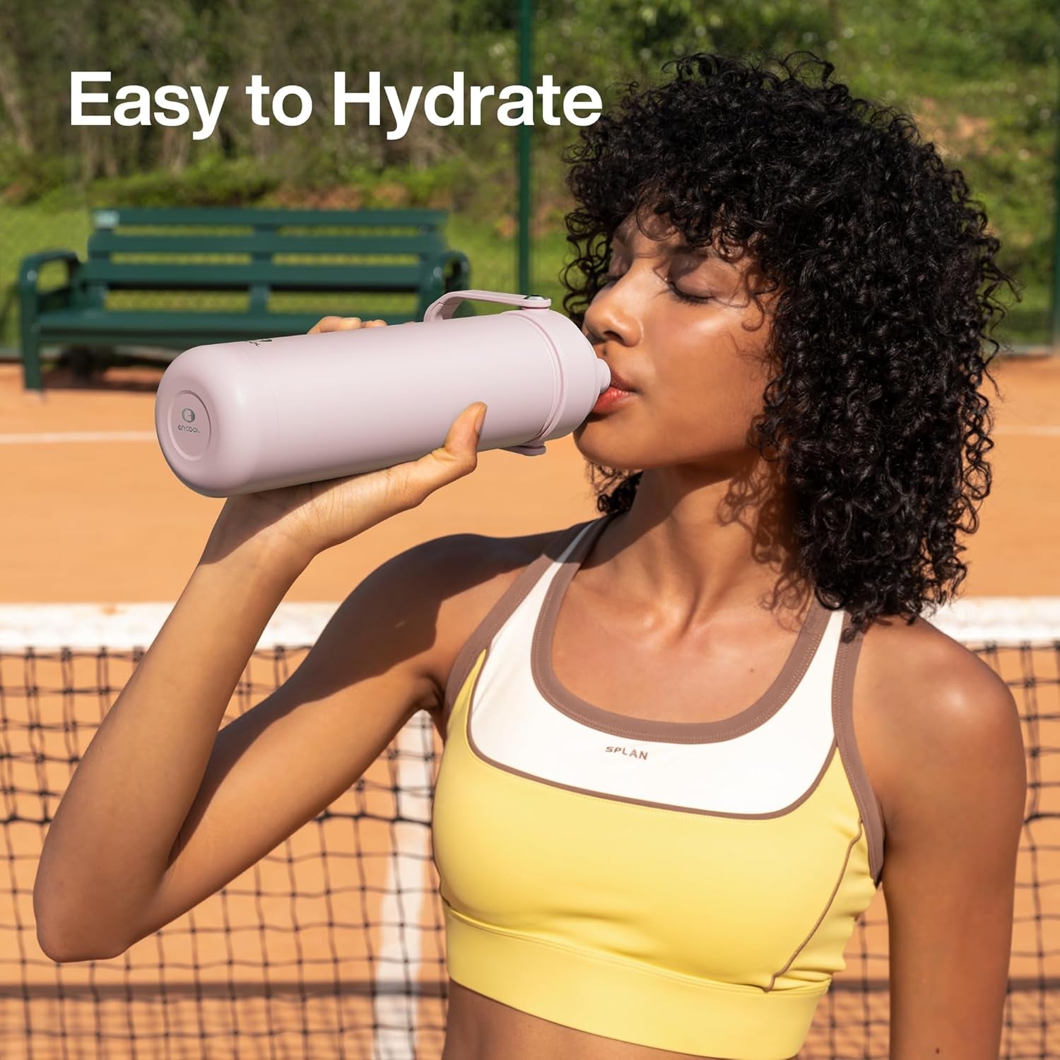 Insulated Water Bottle with Straw -  Stainless Steel Water Bottle, Leak-Proof, Bpa-Free, Double Wall Vacuum Keeps Cold for 24 Hours for Sports, Travel, School (26 Oz, Cotton Candy)