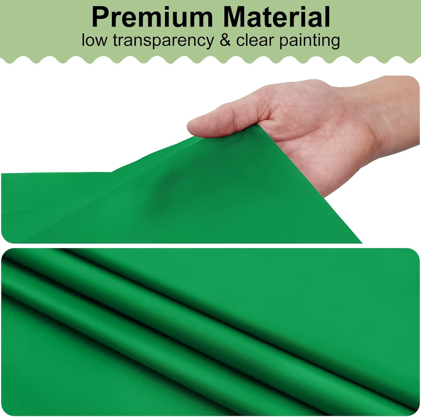 6 Packs Disposable Plastic Table Cloth, 54 X 108 Inch Waterproof Rectangle Tablecloth, Leakproof & Sturdy Decorative Table Covers for Picnic, Party and Outdoor, Green