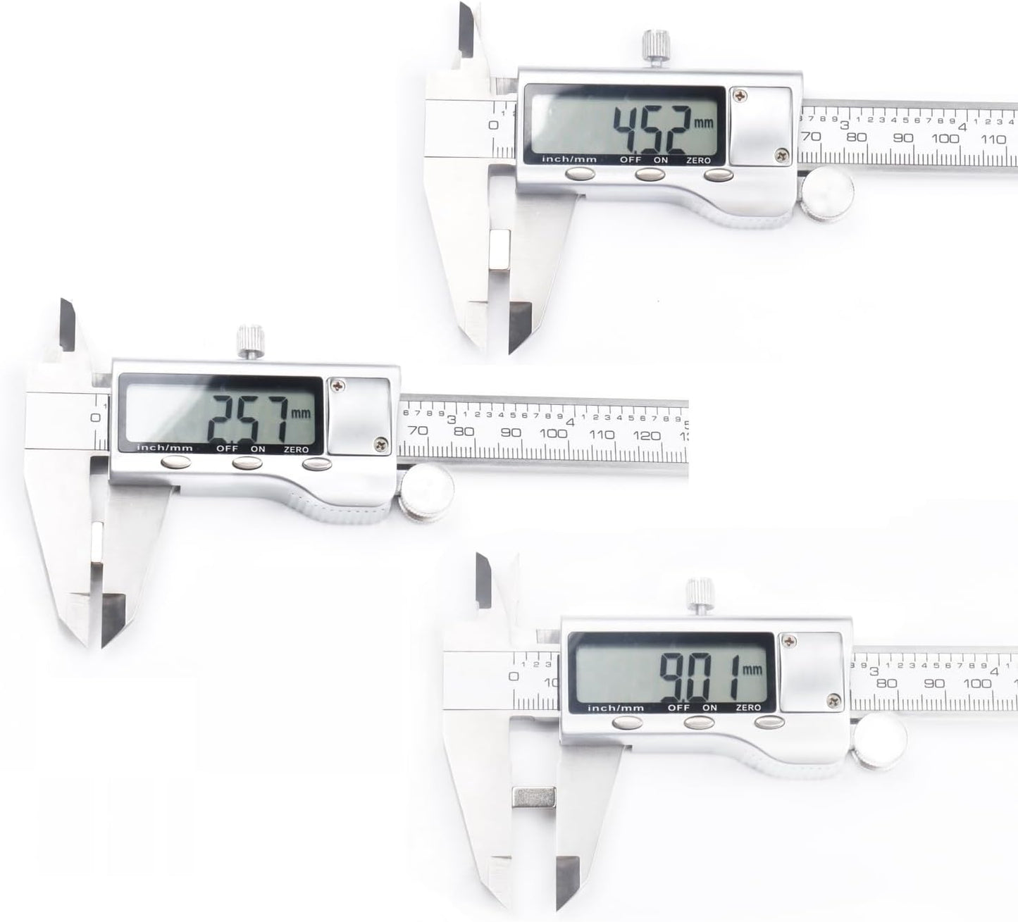 60Pack Rectangular Magnets - Bar, Square, Mini, Tiny & Small Magnets for Crafts & Collar Stays