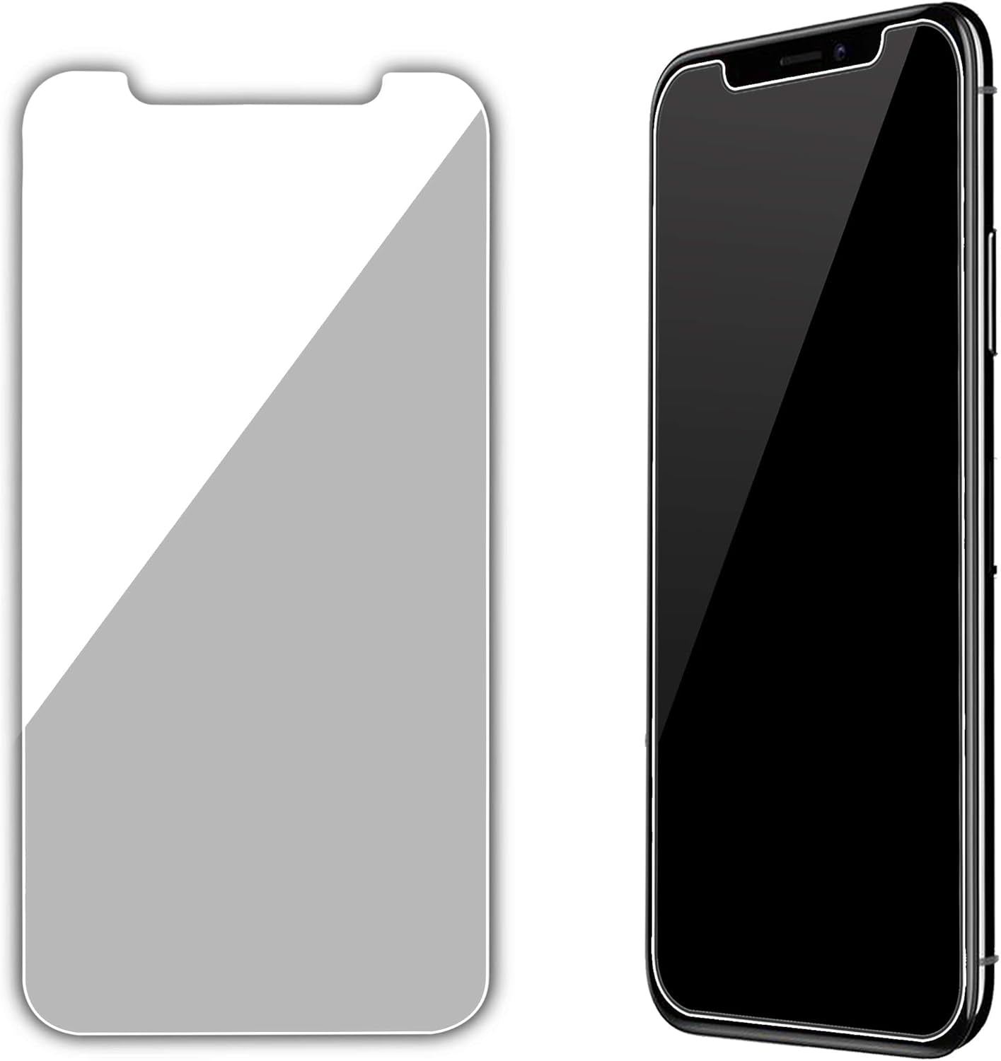 Glass Screen Protector Compatible for Iphone 11/Iphone XR, 6.1 Inch 3 Pack and Privacy Screen Protector Compatible for Iphone 11/Iphone XR 6.1Inch 2 Pack