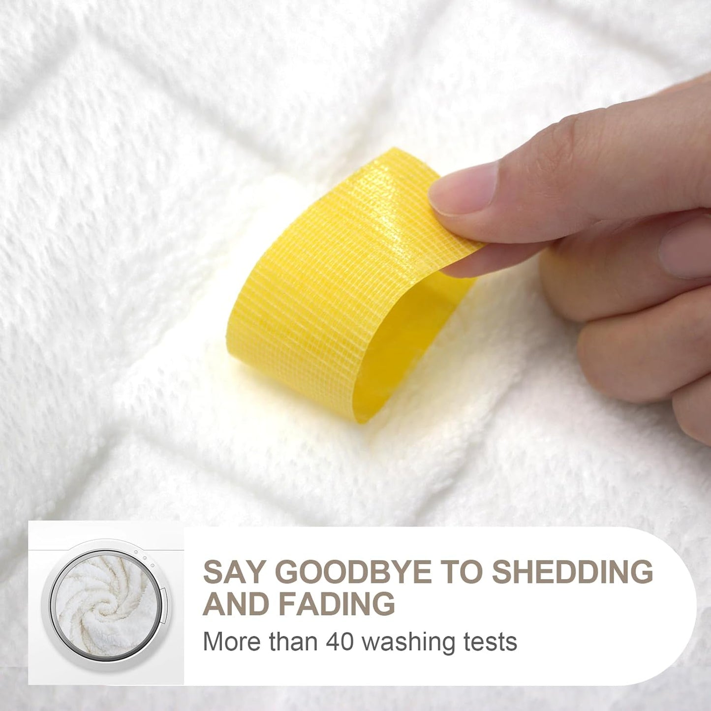 Fleece Blanket Checkered Throw Blanket for Women Men Mom, Room Home Dorm Decor, White for Couch Cute Soft Cozy Throw 50X60 Inches