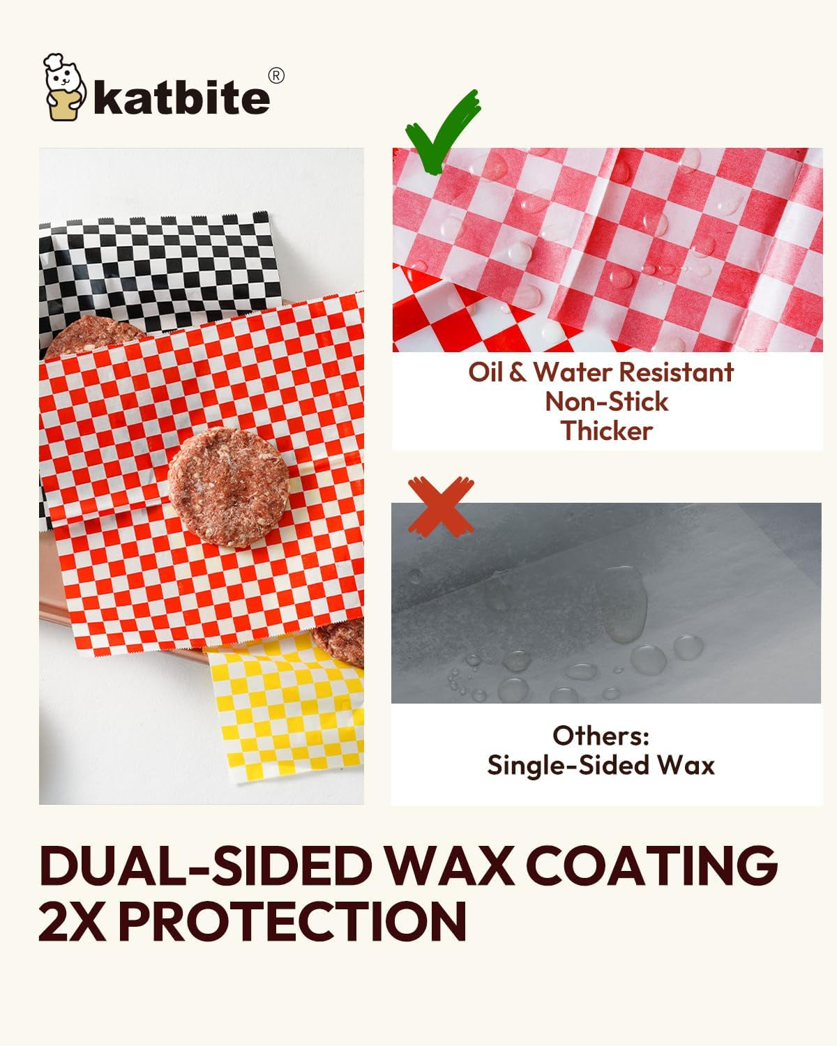 120 Sheets Christmas Pop-Up Dry Grease-Resistant Checkered Deli Paper, 12X10.75", "Wax Paper Sheets for Food, Burritos or Sandwiches