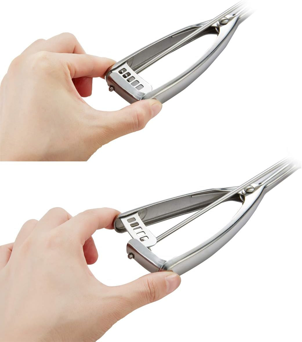 Cookie Scoop Set - #60/1 Tbsp, #40/2 Tbsp, #20/ 3Tbsp - 3 PCS Cookie Scoops for Baking Set of 3 - Cookie Dough Scoop - Made of 18/8 Stainless Steel