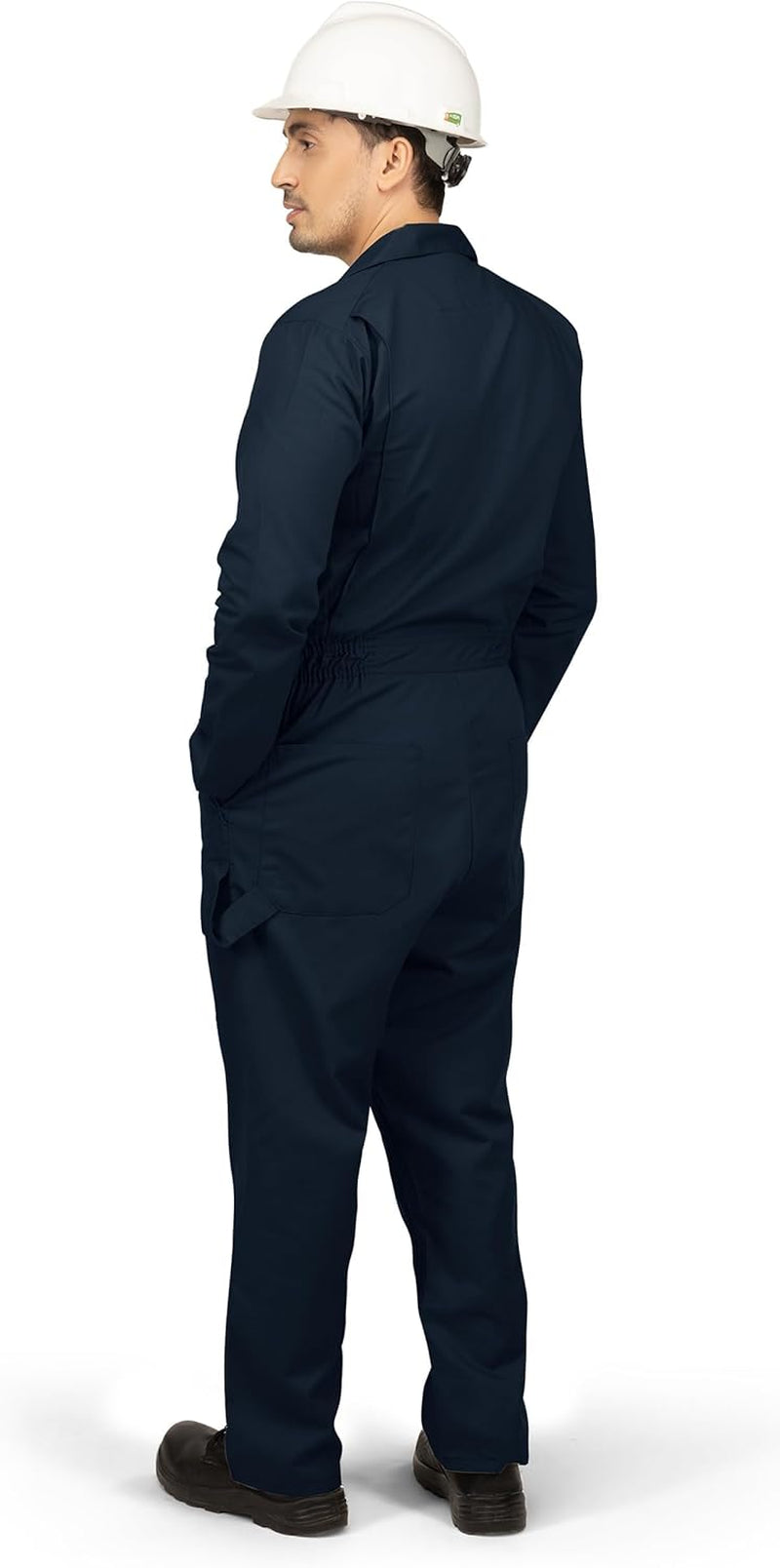Men’S Twill Long Sleeve Coverall Utility Work Wear