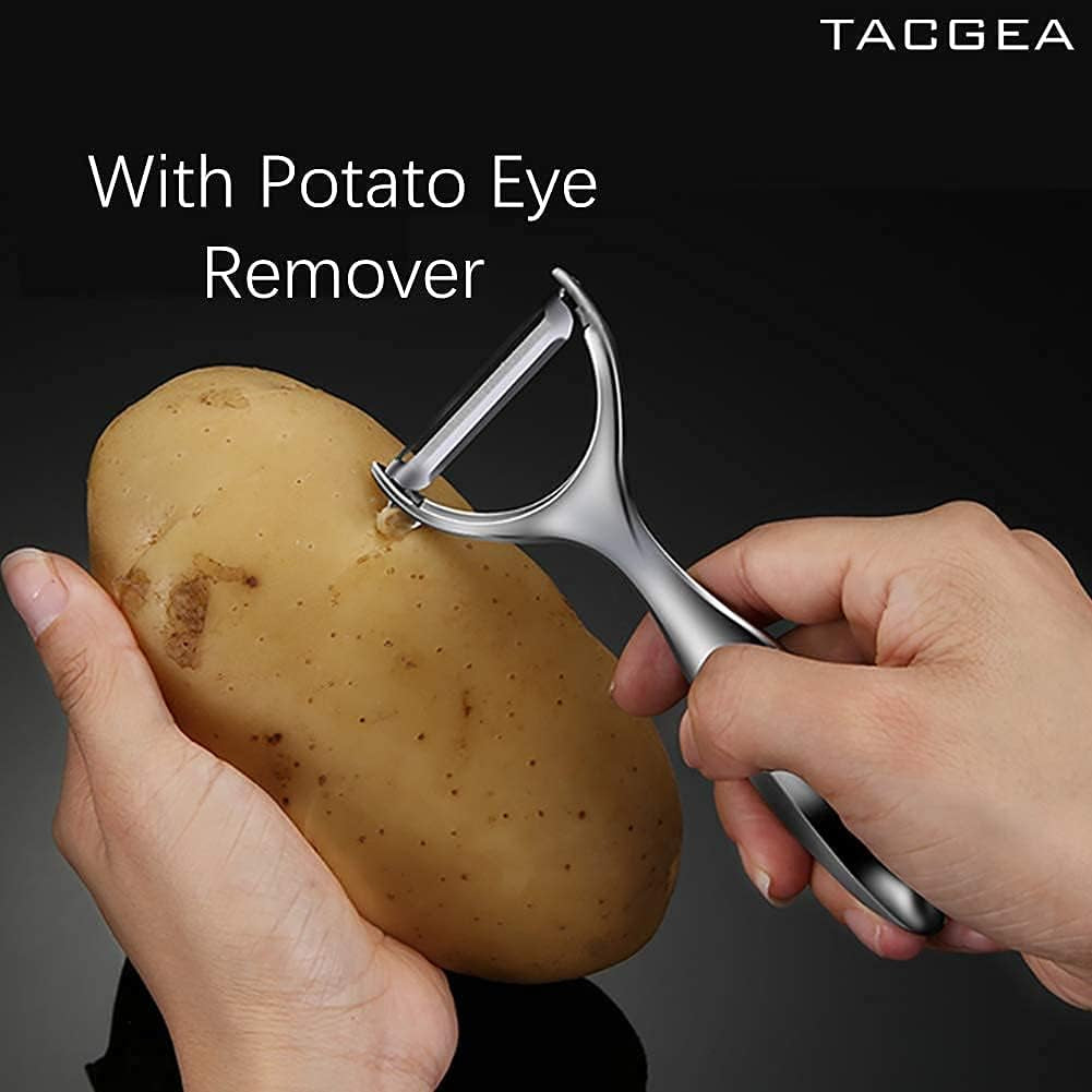 Vegetable Peeler & Stainless Steel Kitchen Tongs