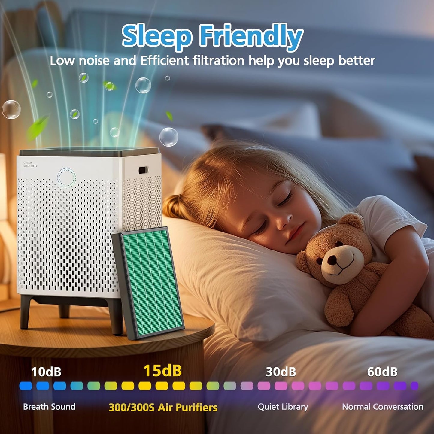 2Pack 300/300S Replacement Filter for Coway Airmega Max2 Air Purifier 300/300S, True HEPA Filter & Activated Carbon 2-In-1 Filter, # AP-1515-FP