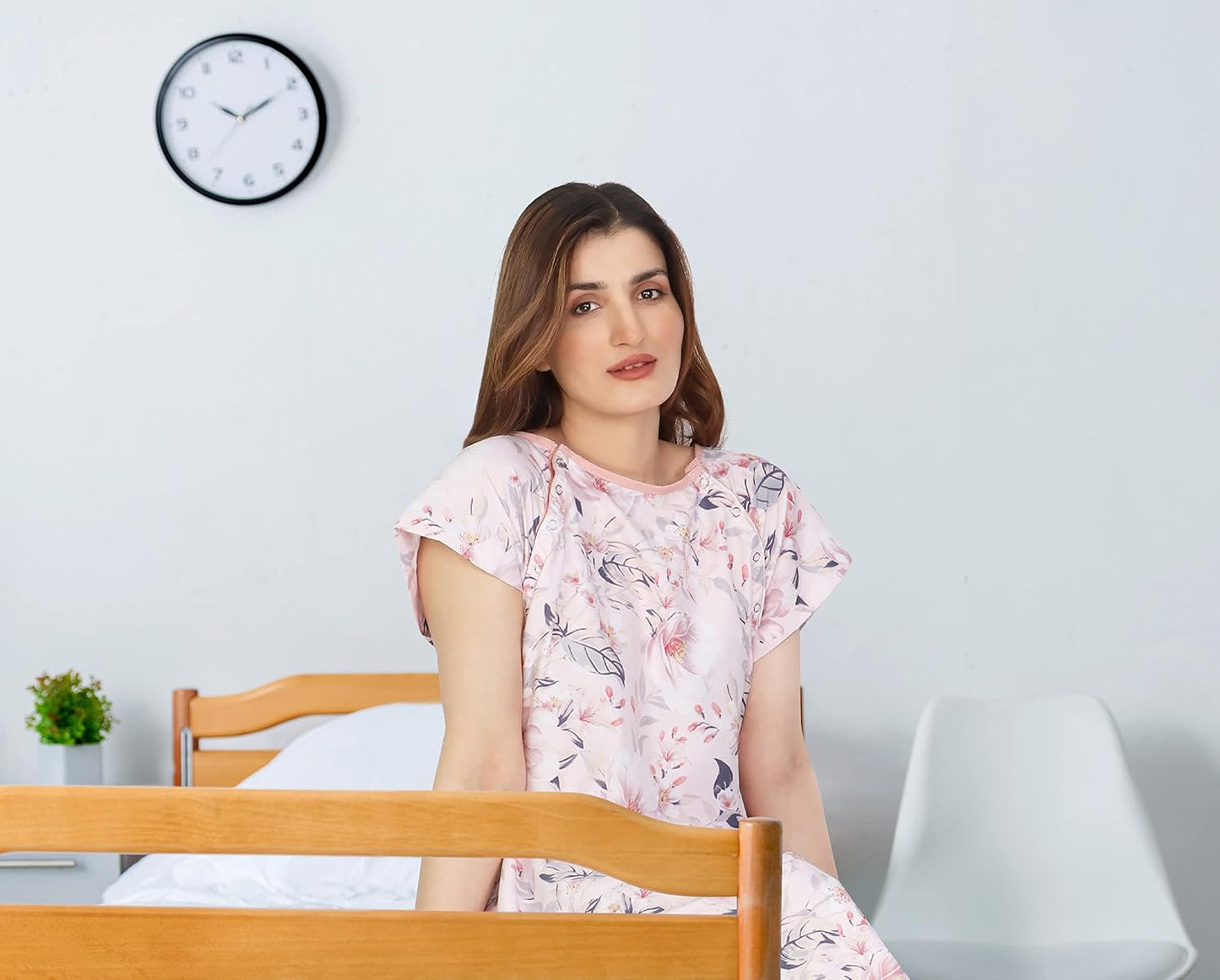 Women'S Hospital Gown Soft and Stylish Patient Gown
