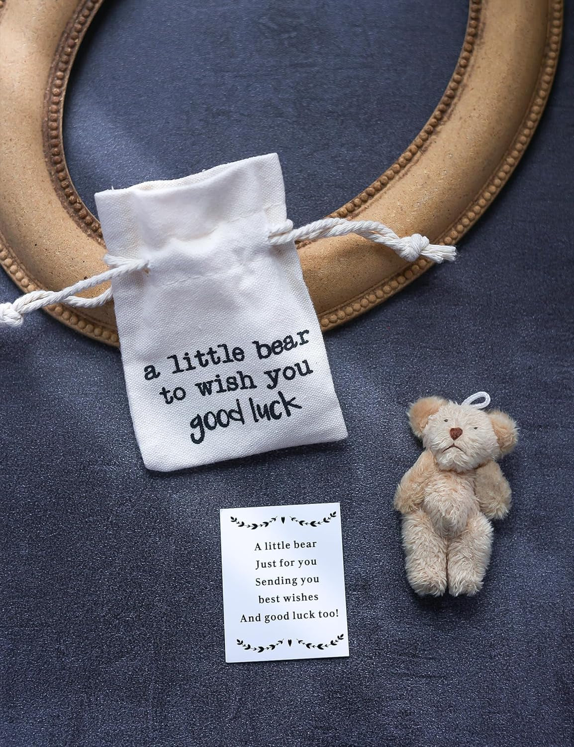 Good Luck Gift, Pocket Bear, Lucky Souvenir Gift, Miss You Gift, Gifts of Encouragement, Good Luck in Exams,Congratulations Graduation Gift.