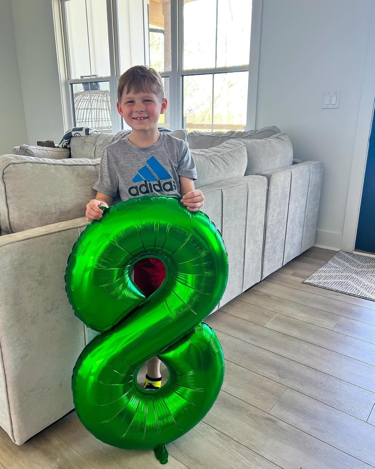 1 Balloon - Dark Green Birthday Number Balloons, 40 Inch Large Foil Balloons for Men Women Boys Girls Dark Green Themed Birthday Decorations