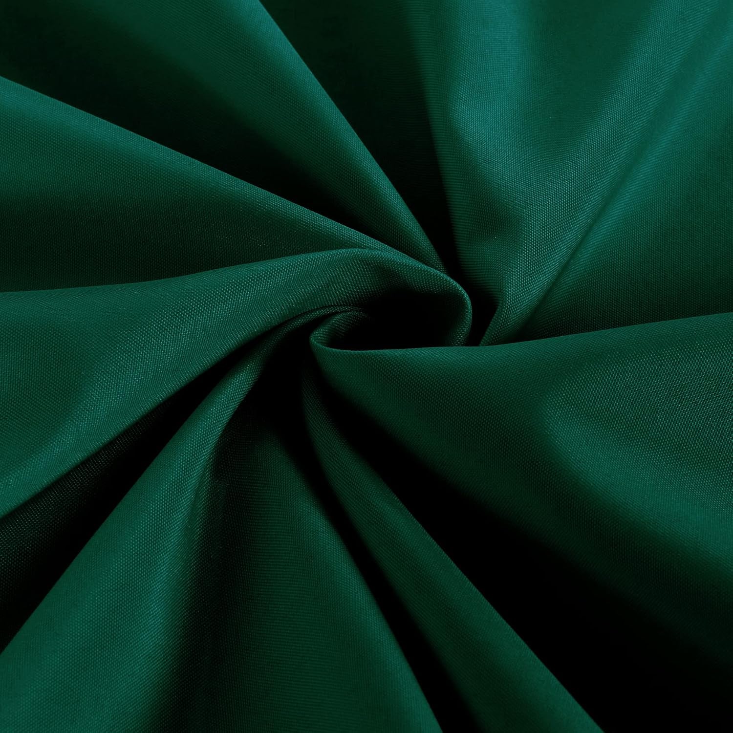 2 Pack Blackish Green Table Cloths for 6 Foot Rectangle Tables - Water Resistant Washable Fabric Polyester Rectangle Table Cover Protector for Wedding, Banquet and Trade Shows