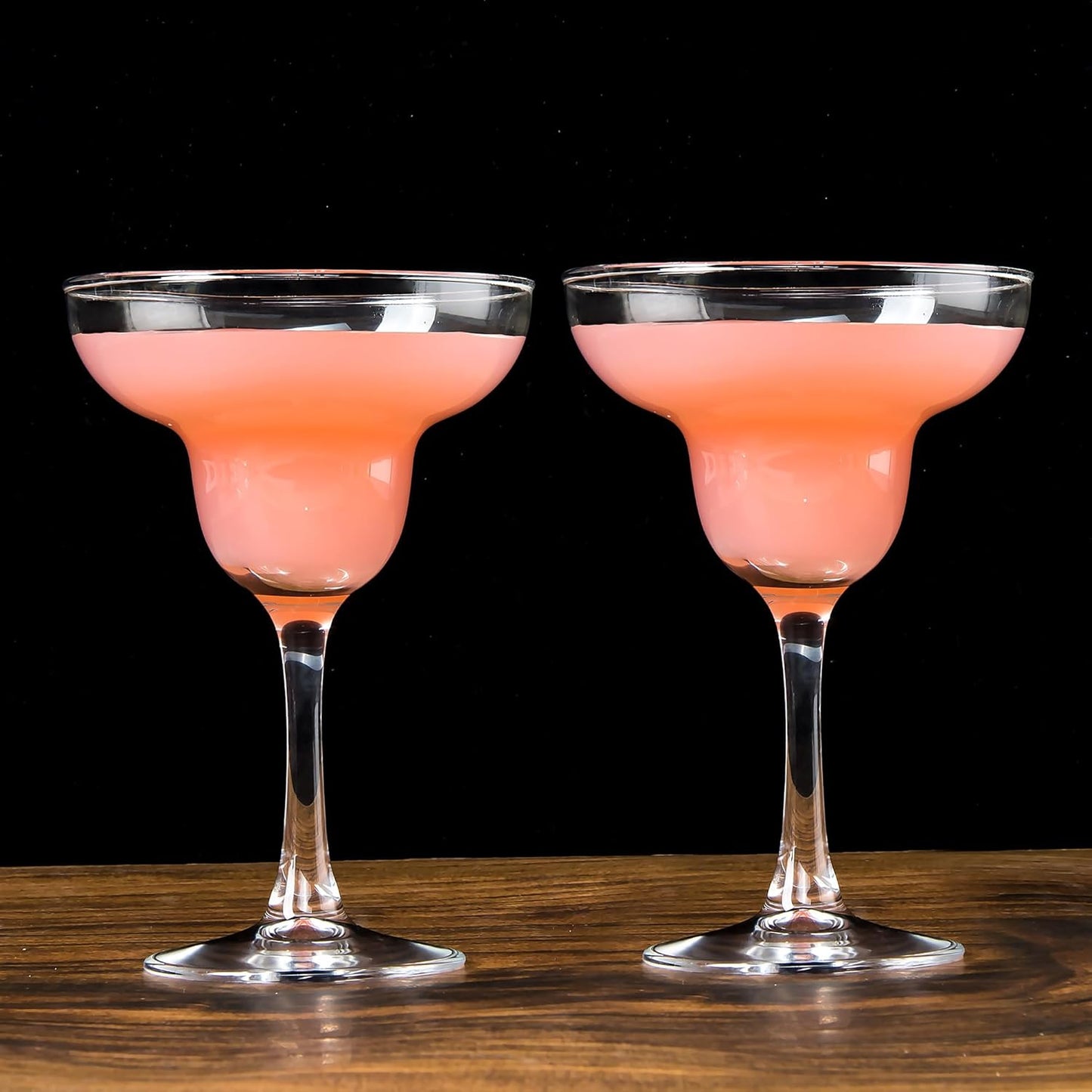 Set of 7 Classic Clear Margarita Glasses - Versatile Cocktail Glasses for Espresso Martini, Cosmopolitan, Manhattan, Perfect for Housewarming and Engagement Gifts, 10 Ounce Capacity