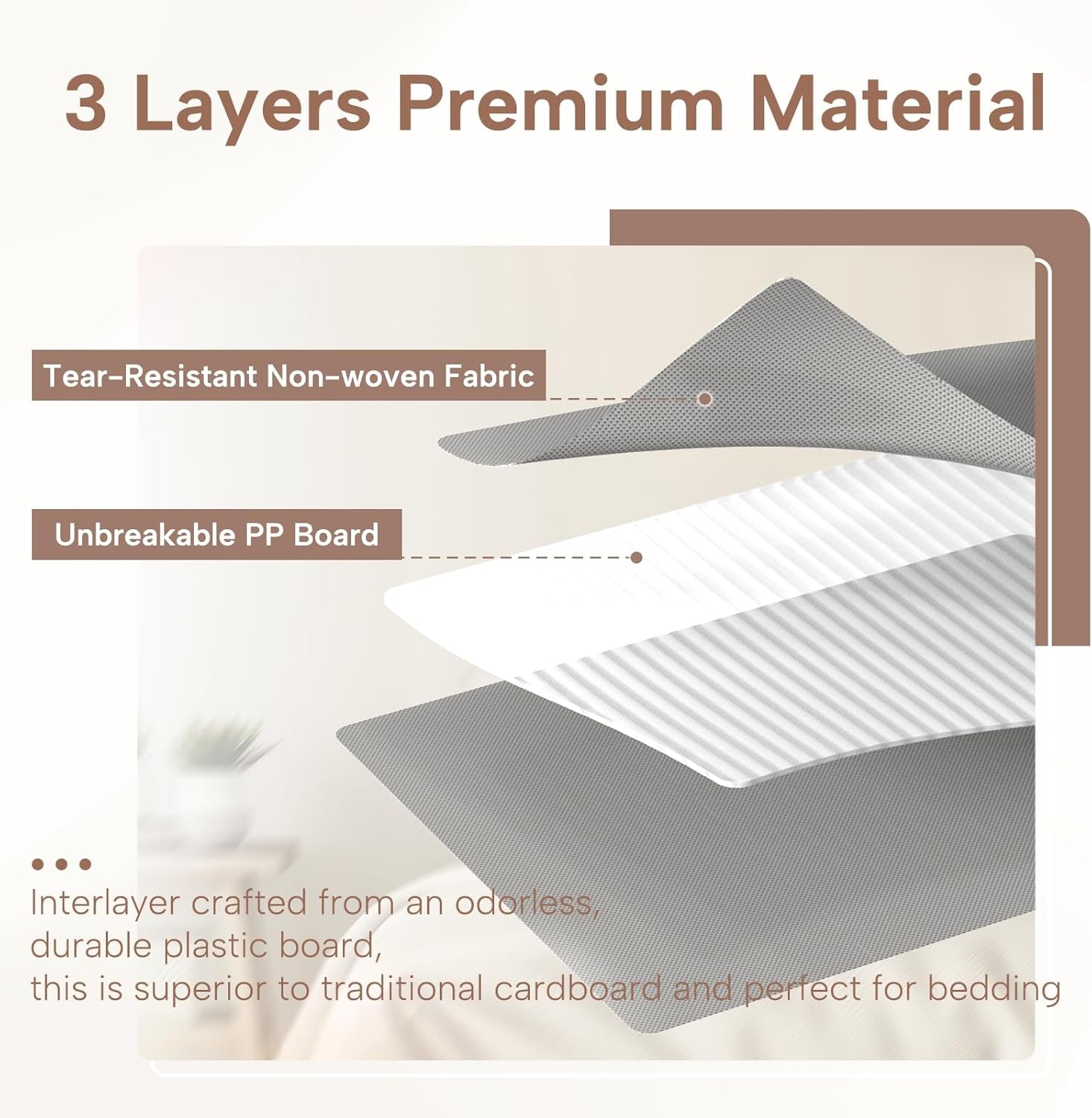 Bed Sheet Organizers and Storage, 6 Pack Foldable Linen Closet Organizer Box – Bedding Holder for Sheet Set (King/Queen Sizes), Duvet Covers, Blankets (Grey)