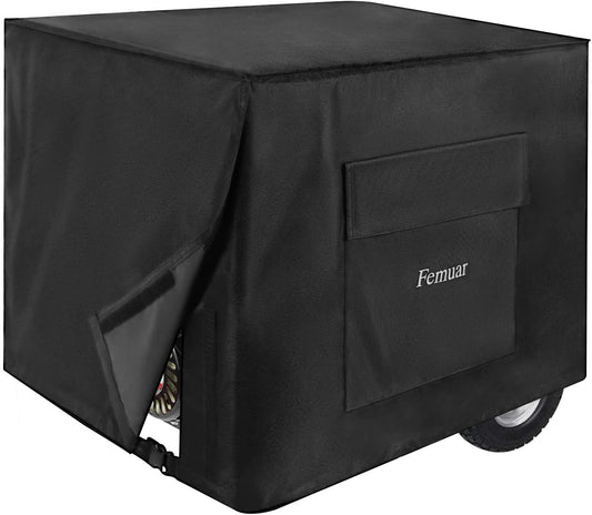 Outdoor Generator Covers Waterproof Heavy Duty 600D Oxford Portable Generator Cover Universal for 3000-5000 Watt Portable Generators ,26X20X20In