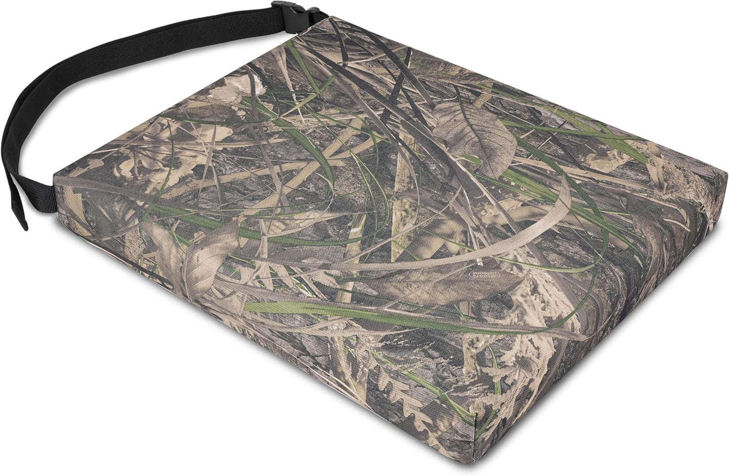 1PCS Portable Hunting Seat Cushion, 16.5 X 14.1 X2.3In Thickening Lightweight Outdoor Cushion, Waterproof Sponge Dirty Proof Pad for Hunting, Camping, Stadium, Outdoor Sports(Water Plants)