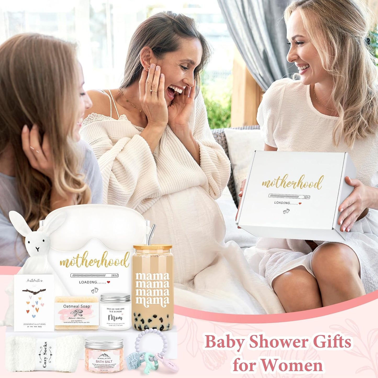 Postpartum Care Package for New Mothers - Thoughtful Gift Basket for New Moms, Ideal for Baby Showers and First-Time Moms