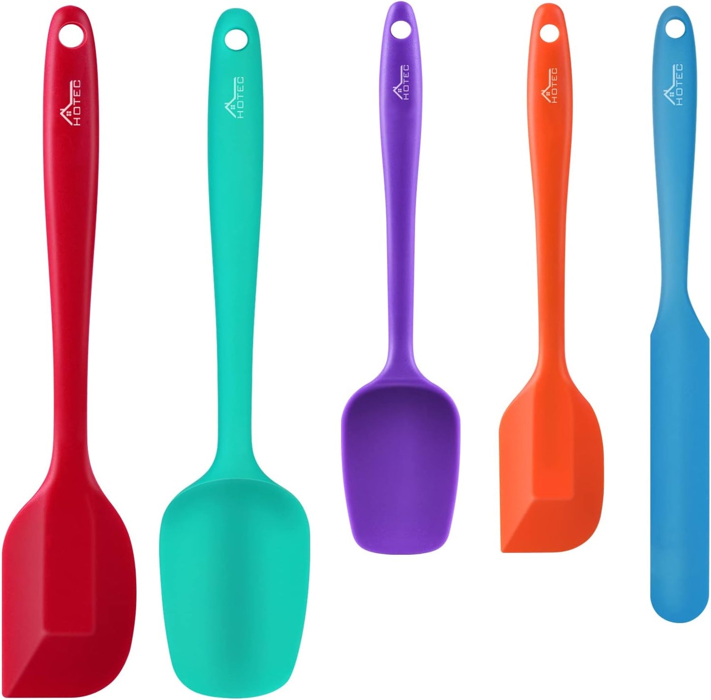 Unbreakable Cereal Bowls Set 8Pcs with Silicone Spatula Set 5Pcs