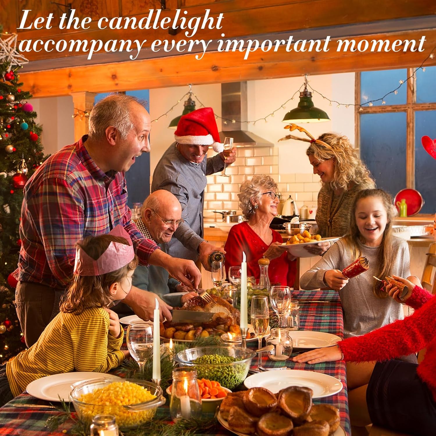 Ivory Taper Candles 10 Inch - Set of 6 Long Candles, 8 Hours Long Burning, Smokeless & Unscented & Dripless, for Weddings, Birthdays, Dinner Parties, Rituals, Prayer, Birthdays, Meditation