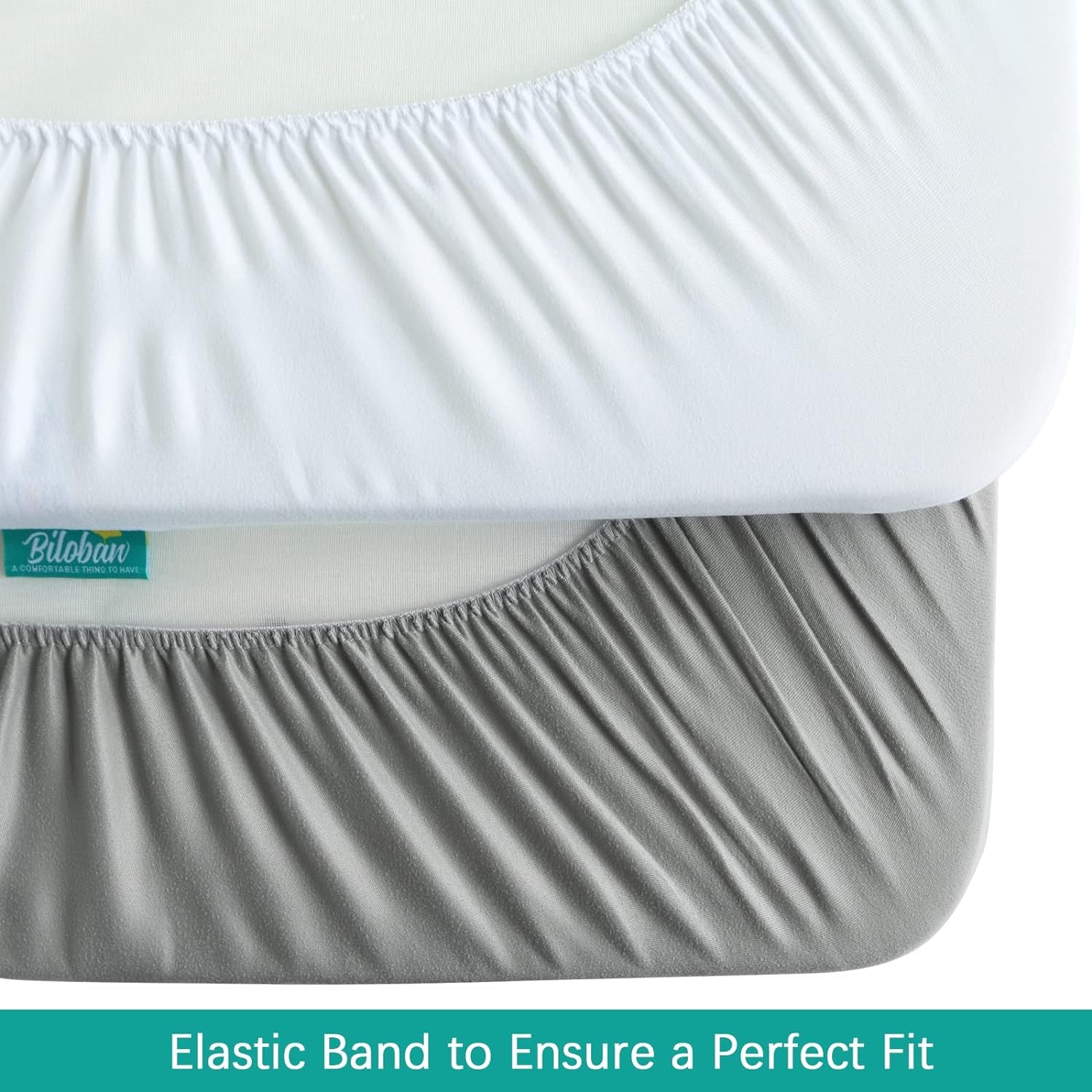 2 Pack Pack and Play Sheets Fitted and One Playard Mattress Protector Quilted Waterproof, Compatible with Graco Pack N Play & Dream on Me & Pamo Babe