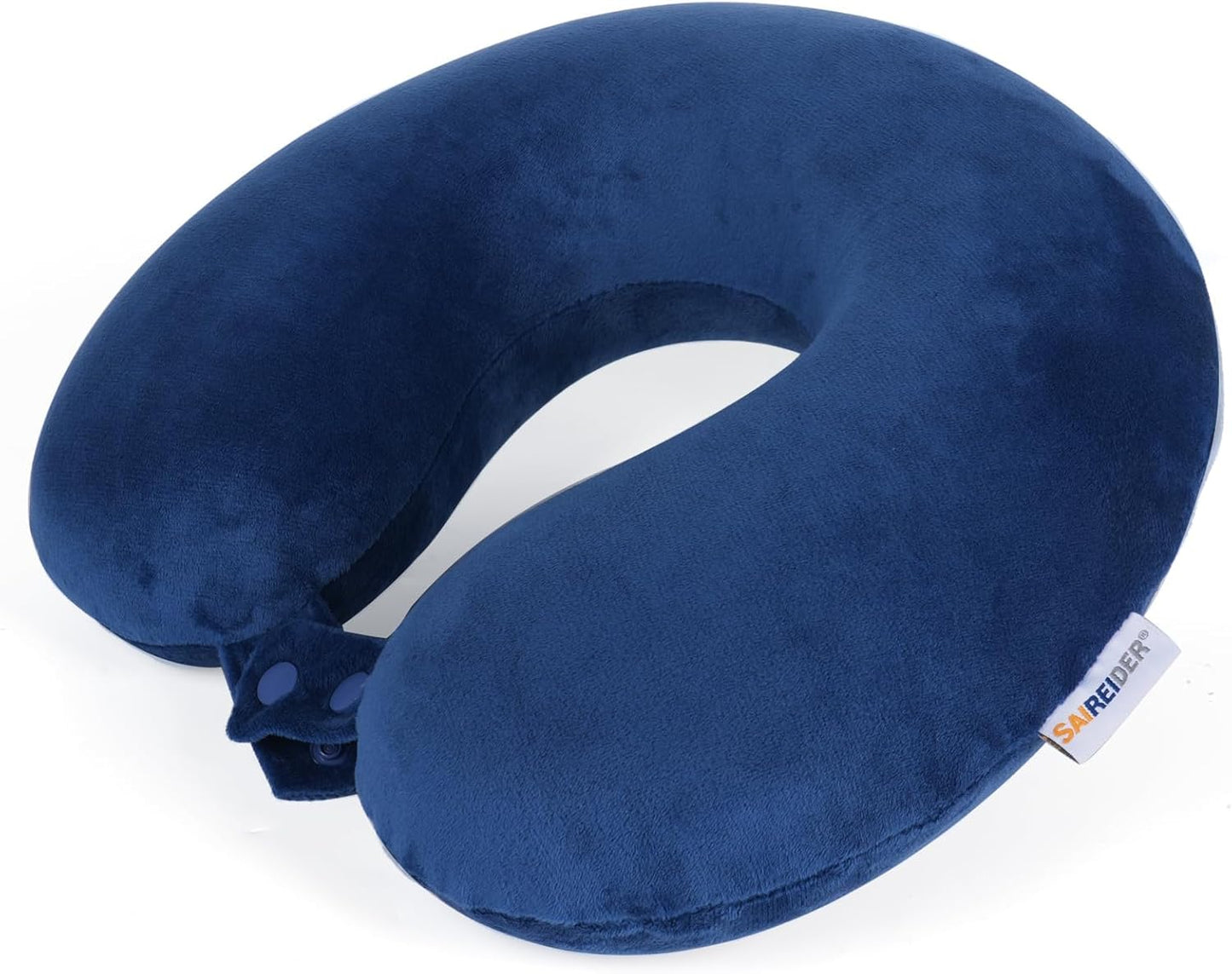 Neck Pillows for Travel-Head Neck Support Travel Pillow for Traveling, Car, Home, Office Adjustable(Navy Blue)