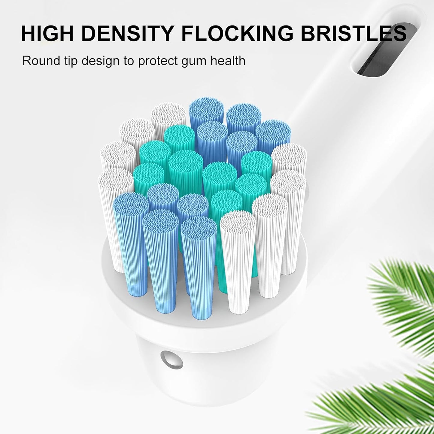 Toothbrush Heads for Oral B, 4 Pack Professional Electric Toothbrush Replacement Heads Medium Soft Dupont Bristles Replacement Toothbrush Heads Precision Clean Brush Heads Refills