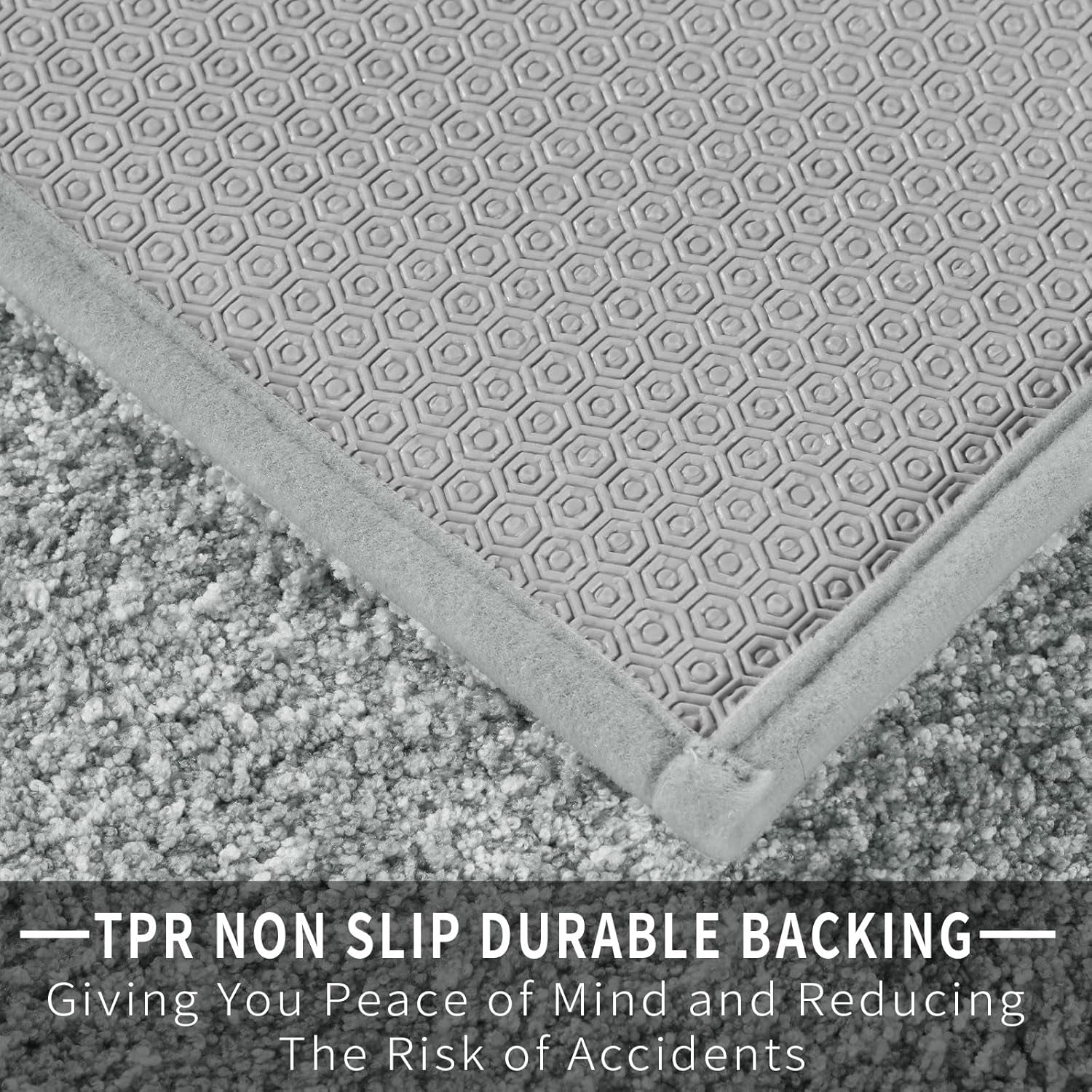 Durable Front Door Mats & Bathroom Rugs Mat, Extra Soft Comfortable Bath Rugs, Non-Slip, Water Absorbent, Thick Bathroom Floor Mats