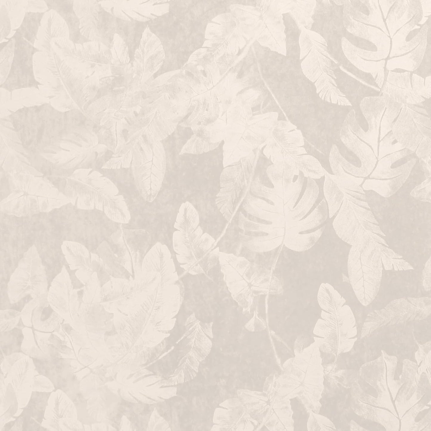 Velvet Curtains 63 Inches 2 Panels Luxury Room Darkening Curtains for Bedroom Floral Leaf Pattern Curtain Thermal Insulated Grommet Window Drapes, W52 X L63 Inches, Ivory