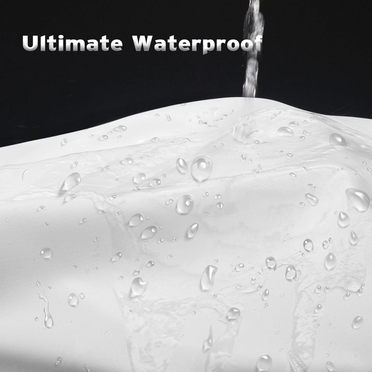Small Stall Shower Curtain Liner Washable, 36 X 72 Inches, White Fabric Stall Shower Liner with 2 Magnets, Waterproof RV Shower Liner Soft Lightweight Polyester, White