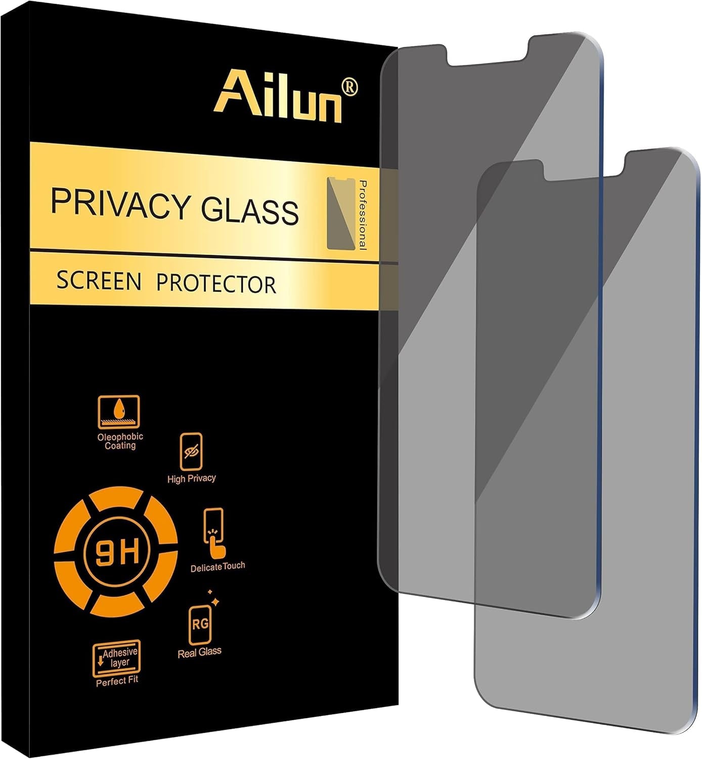 Iphone 13 Pro Max Screen Protector + Camera Lens Protector, Privacy Screen Protector 2 Pack