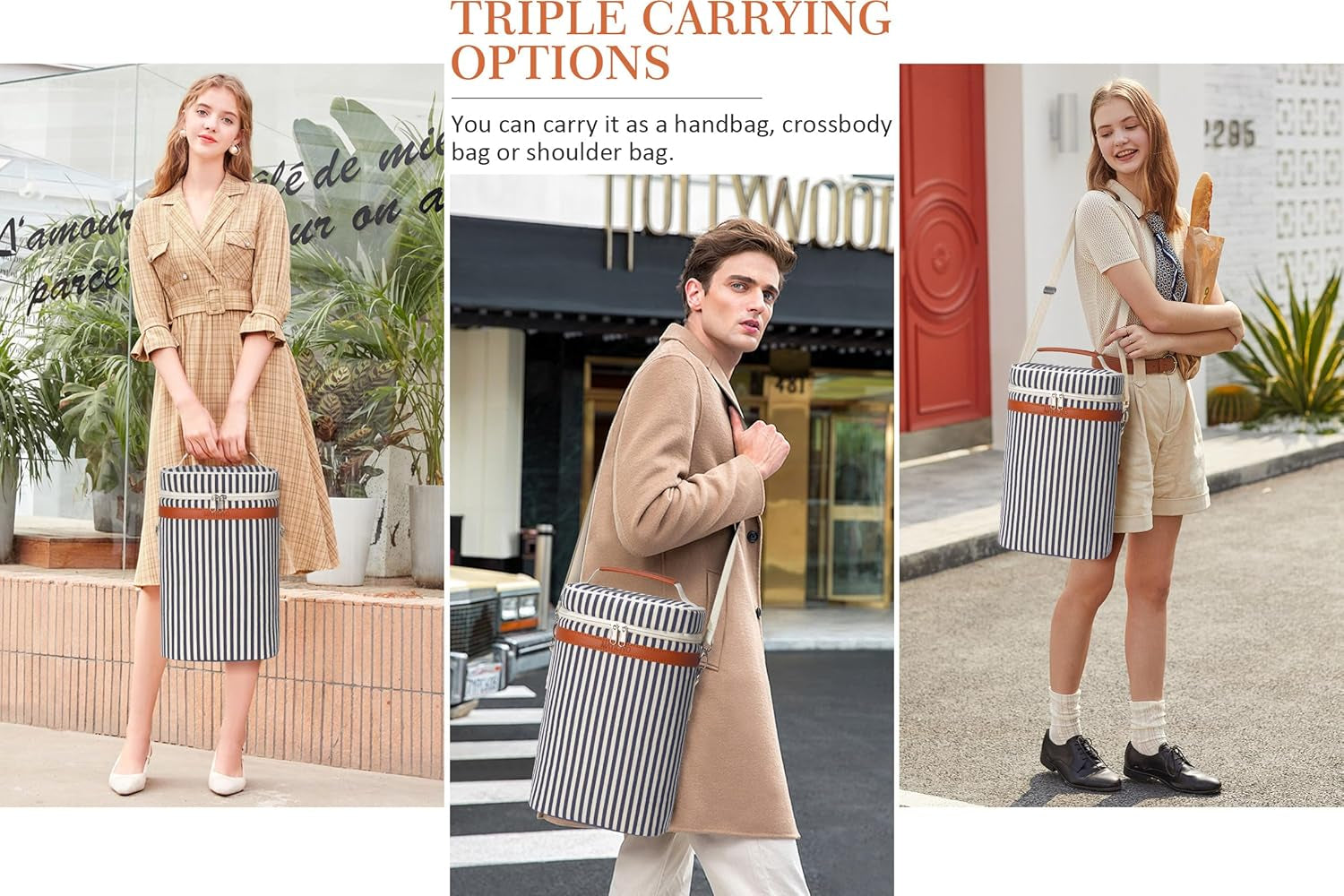 Birthday Gifts for Women Men - Wine Gifts Baskets Mothers Day Gifts for Mom, Women, Friend, Wine Lovers, Self Care Package, Insulated Wine Tote Bag Wine Carrier with Tumblers & Wine Accessories Set