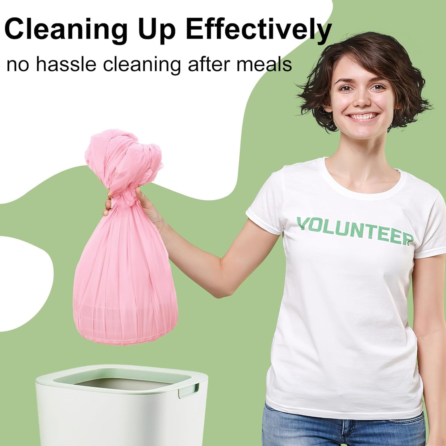 4 Packs Disposable Table Cloth, 84" round Waterproof Tablecloth, Leakproof & Sturdy Decorative Table Covers for Picnic, Outdoor, Pink