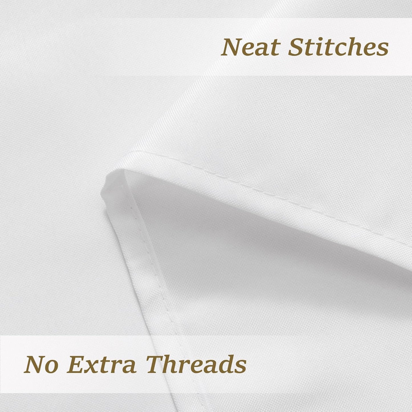 Water Repellent Fabric Shower Curtain or Liner with 9 Mesh Pockets - White, 71X72 Inches