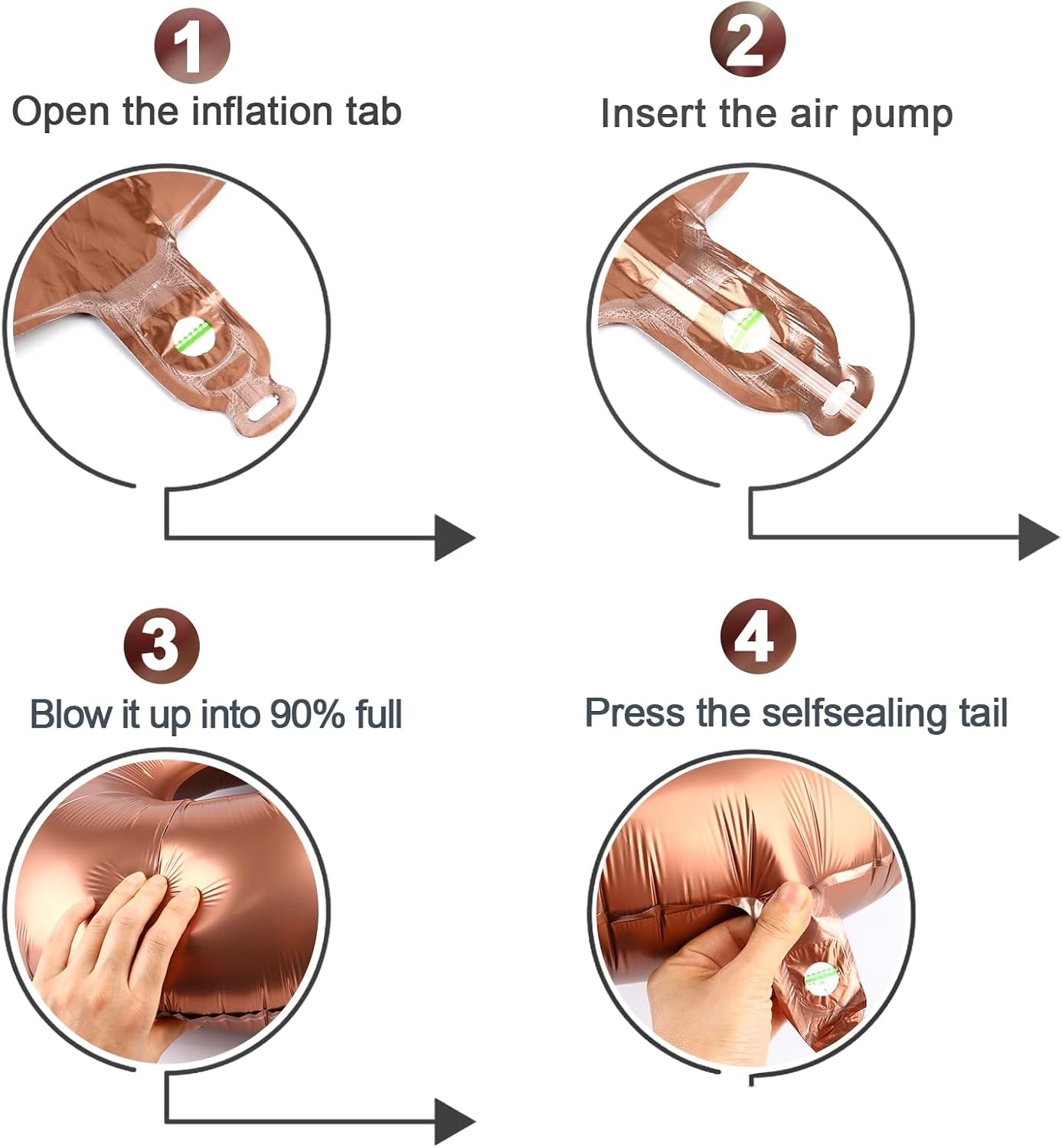 2026 Balloon Numbers - 40 Inch Coffee Brown New Years Eve Party Supplies 2026, Nye Decor Party Decorations Happy New Year, New Years Eve Foil Party Balloons