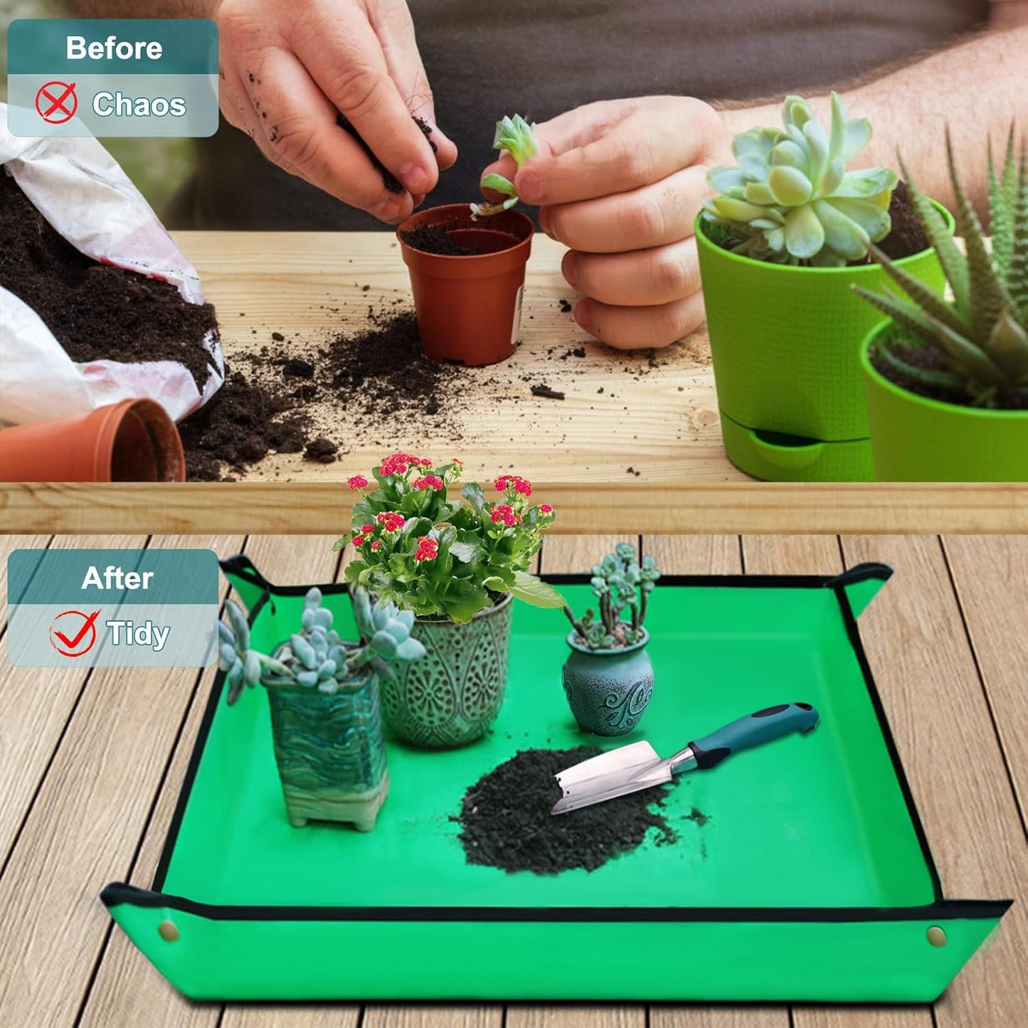 Garden Tools 7-Piece, Gardening Hand Tools, Gardening Tools Set Cultivators with Rust-Proof,Stainless Steel, Aluminum Alloy Material, Gardening Supplies Set Ideal Gift