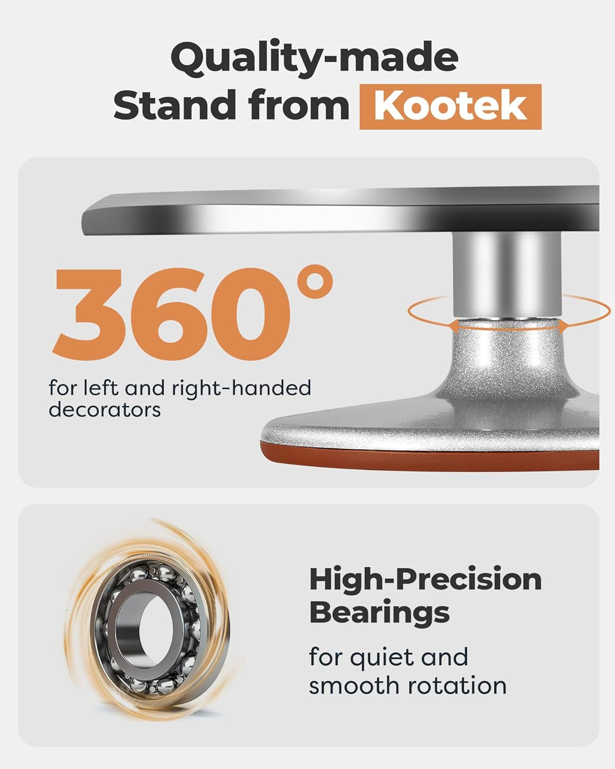 180 Pcs Cake Decorating Kits Supplies - Aluminium Alloy Revolving Cake Turntable, Numbered Cake Decorating Tips and Frosting Tools for Baking Cupcake Cookie Muffin Kitchen Utensils