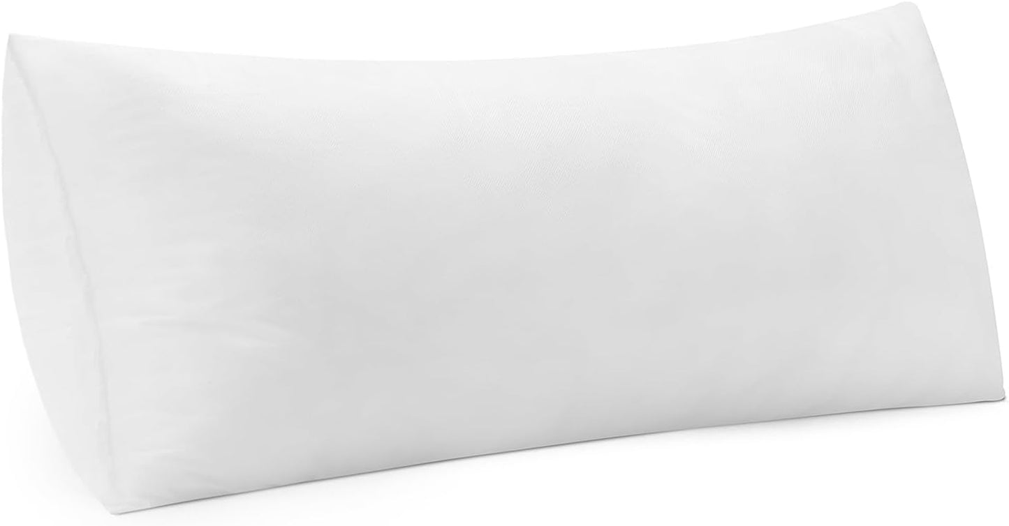 14X22 Inch Pillow Insert, Throw Pillow for Bed Sofa Couch Rectangle Decorative Lumbar Virgin Microfiber Stuffer