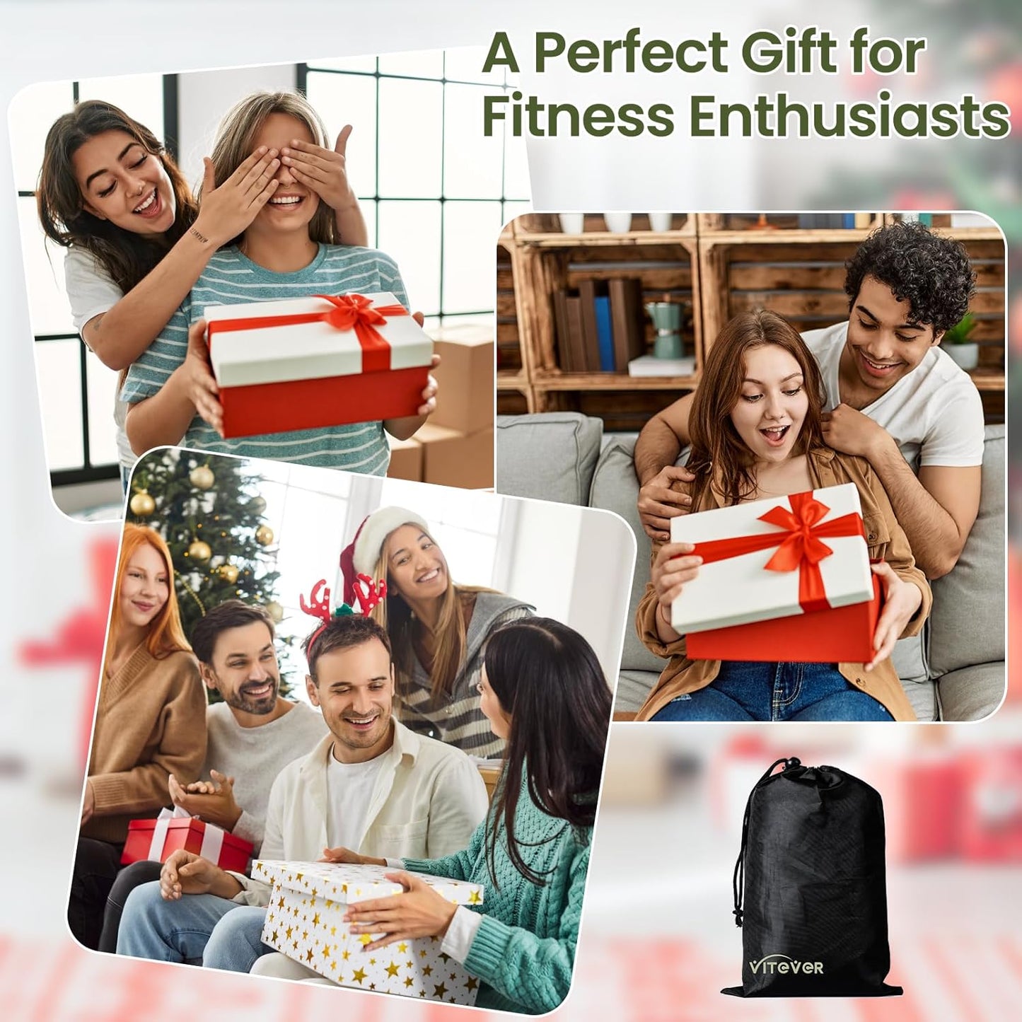 Ankle Resistance Bands with Cuffs for Women, Leg Glute and Booty Workout Equipment for Home Gym, Pilates Equipment, Ankle Weights with Green Resistance Bands for Kickbacks Hip Fitness Training