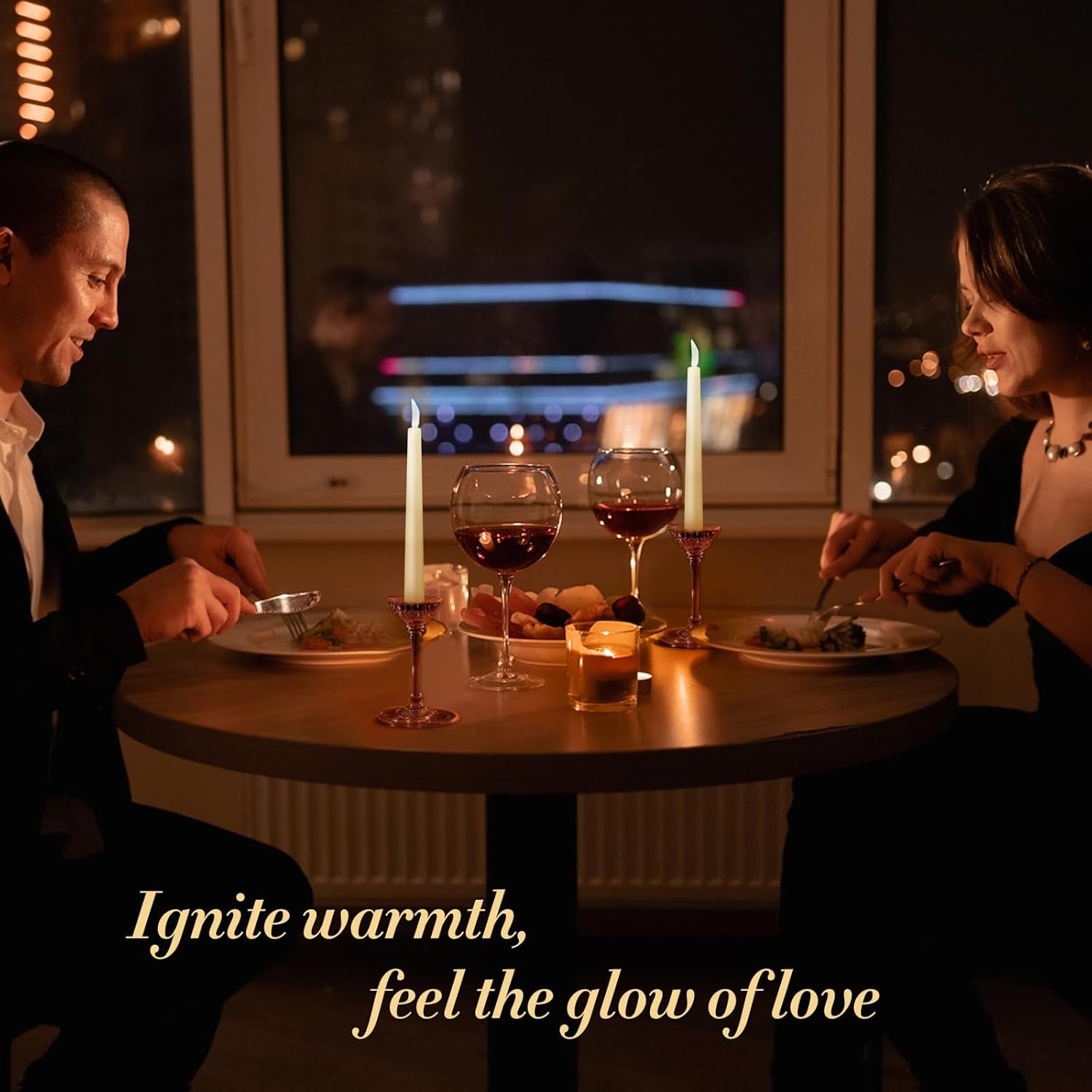 Ivory Taper Candles 10 Inch - Set of 6 Long Candles, 8 Hours Long Burning, Smokeless & Unscented & Dripless, for Weddings, Birthdays, Dinner Parties, Rituals, Prayer, Birthdays, Meditation