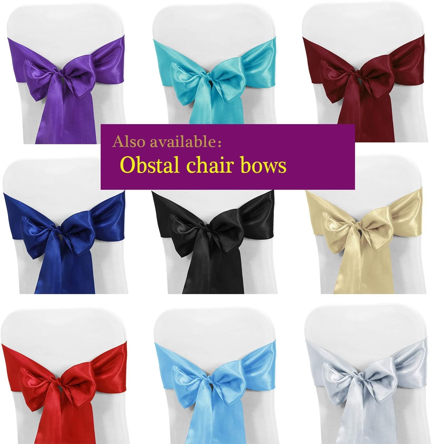 10 PCS Spandex Stretch Chair Sashes Bows for Wedding Reception- Universal Elastic Chair Cover Bands with Buckle Slider for Banquet, Party, Hotel Event Decorations Light Pink Sashes