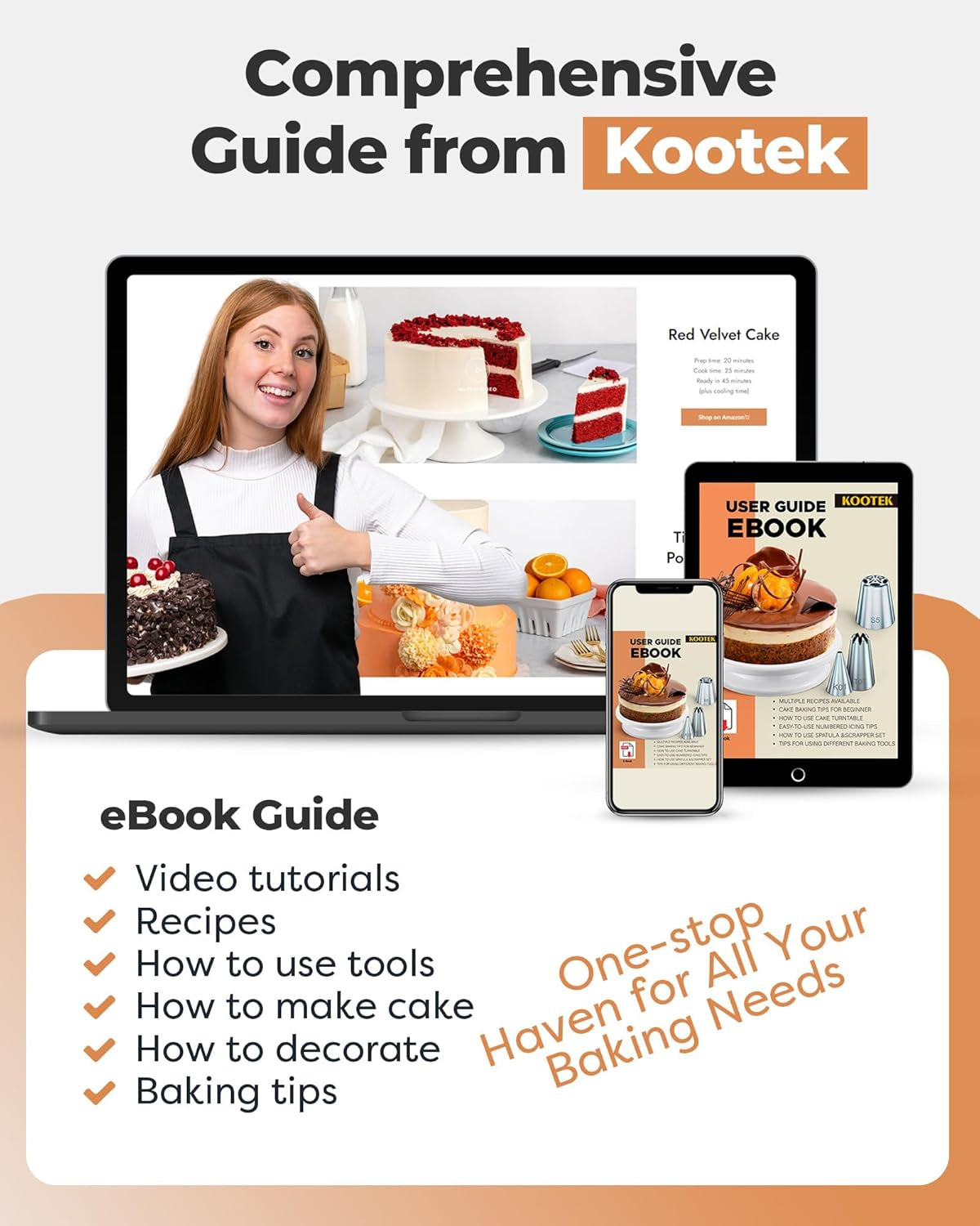 180 Pcs Cake Decorating Kits Supplies - Aluminium Alloy Revolving Cake Turntable, Numbered Cake Decorating Tips and Frosting Tools for Baking Cupcake Cookie Muffin Kitchen Utensils