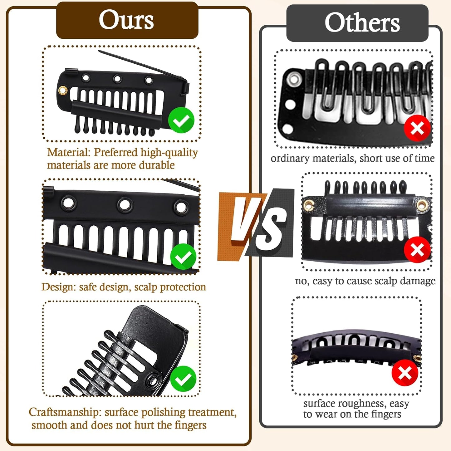 Chunni Clips with Safety Pins,8 PCS Strong Chunni Grip Dupatta Setting Clips Indian for Woman Black