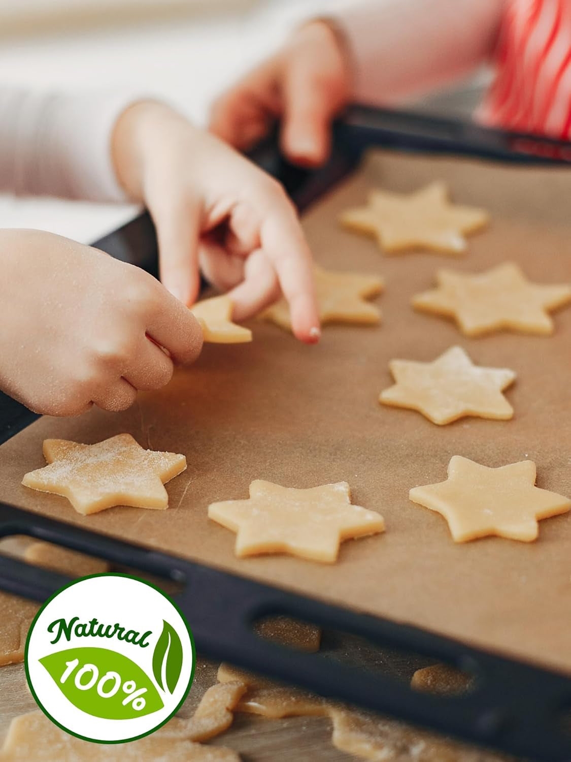 4X4 Inch Parchment Paper Sheets, 200Pcs Unbleached Parchment Paper for Baking, Non-Stick Precut Square Baking Paper, for Wrapping Candy Seprating Cup Cake Cookie and More