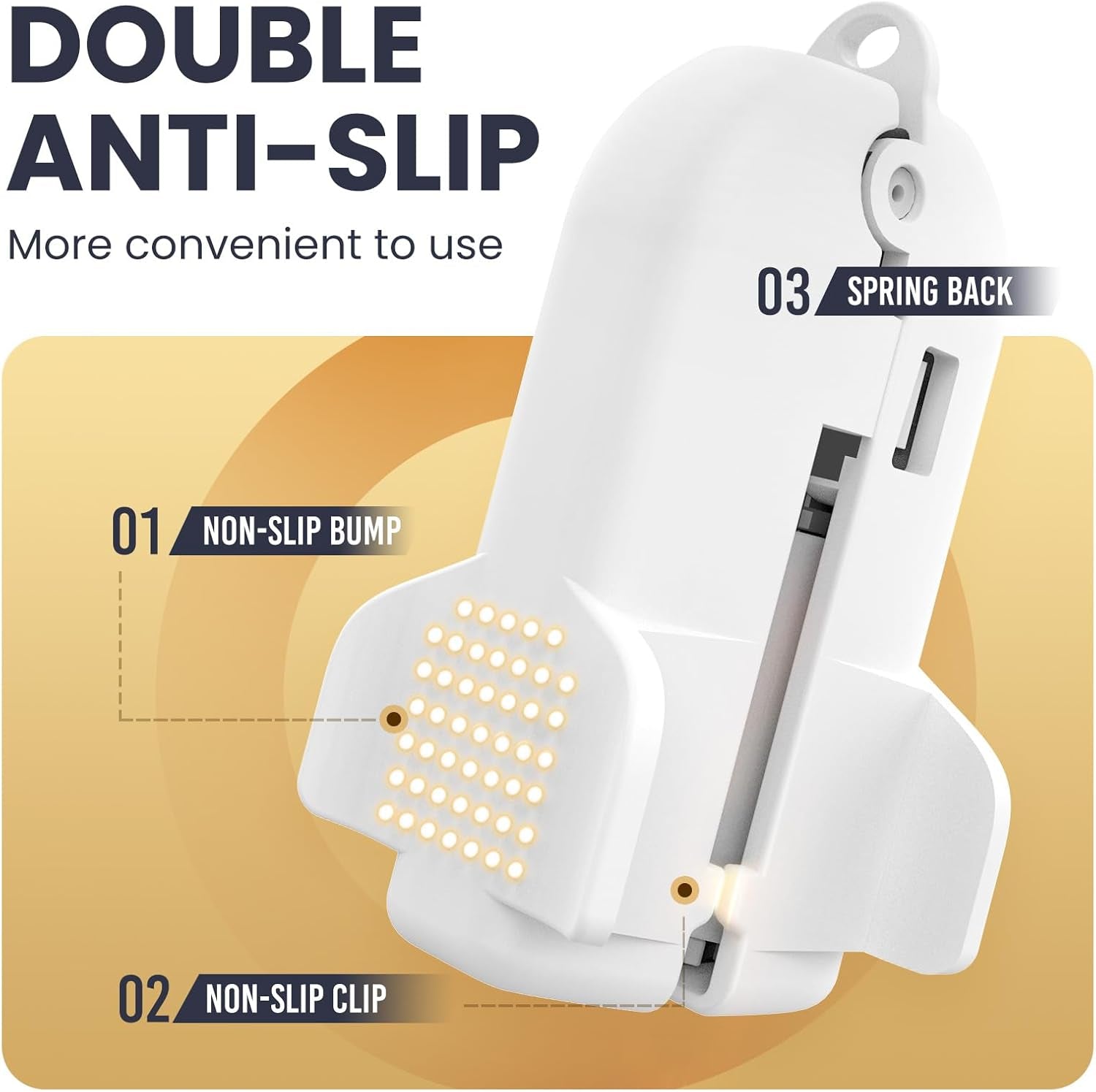 Plastic Heavy Rolling Slide Clip Seal Grip Air Tight Accessories for Vacuum Storage Space Saver Bags