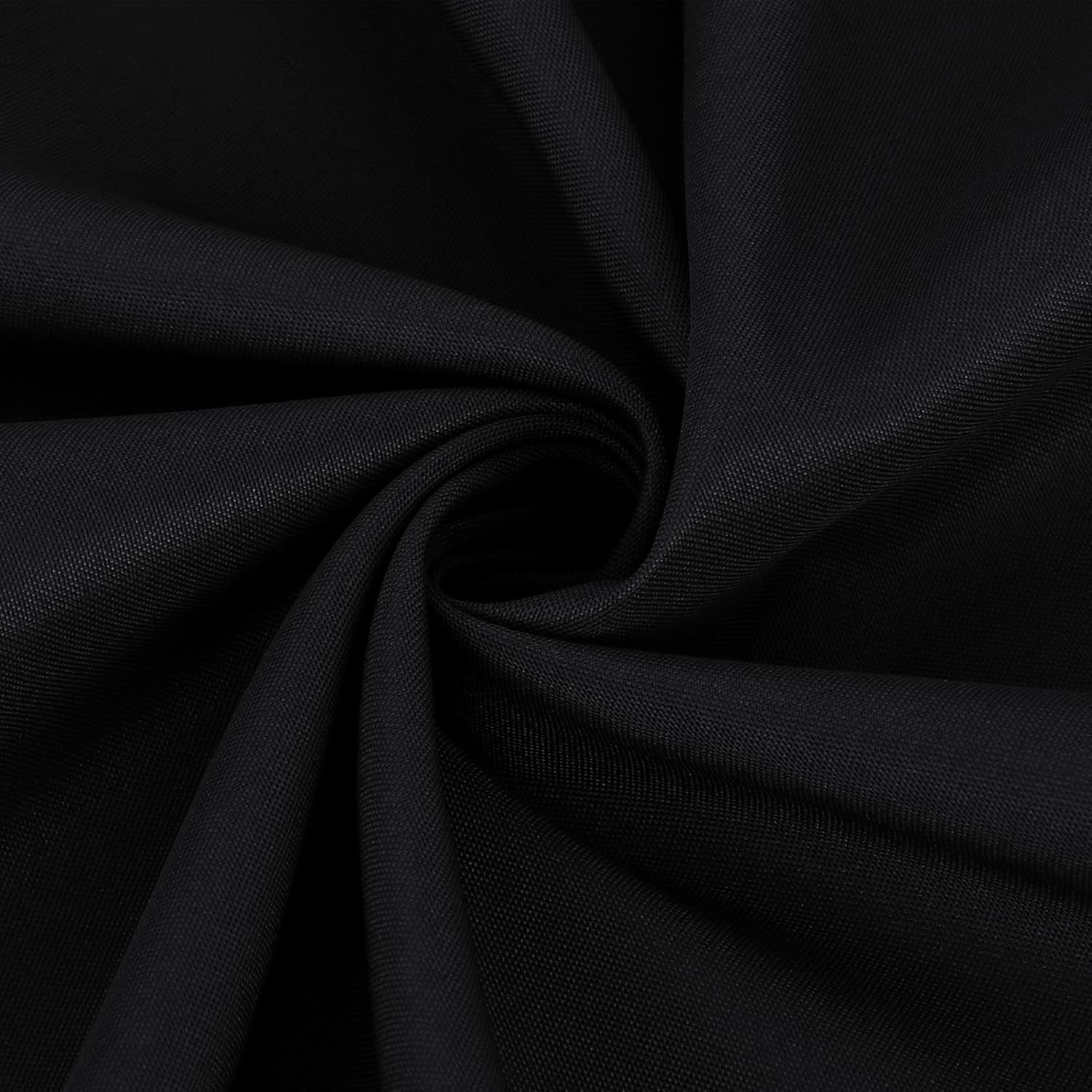 Black Rectangle Tablecloths - 6 Pack, 70 x 120 Inches - Reusable and Washable Polyester Covers for 6-8 Ft Tables, Ideal for Weddings, Parties, and Banquets
