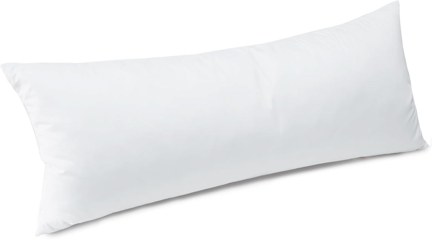 ® Feather down Pillow Insert - 14X36 Throw Pillow, Large Lumbar Pillow Insert for Decorative Throw Pillow, Bed, Couch, and Cushion, Pack of 1