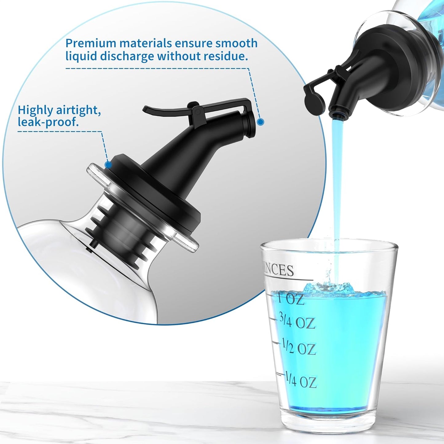 Bathroom Glass Mouthwash Dispenser with Cup,Black Toothbrush Holder Set Stainless Steel with 11.8OZ Clear Nozzle Mouth Wash Dispenser Diatomite Tray,Decor Accessories