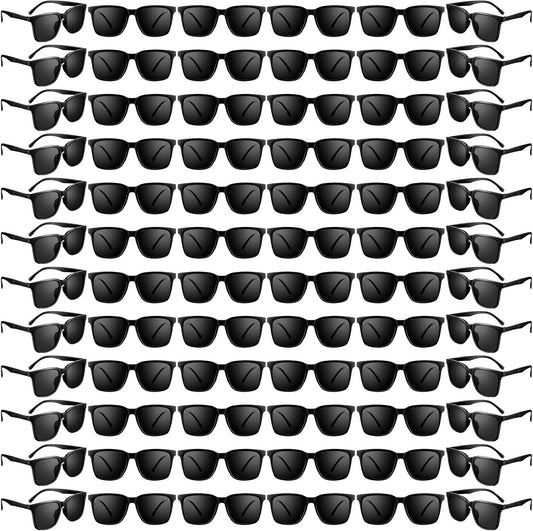 Bulk Retro Vintage Sunglasses - 100 Pieces for Men and Women, Perfect for Summer Beach and Pool Parties, Inspired by 70s and 80s Styles