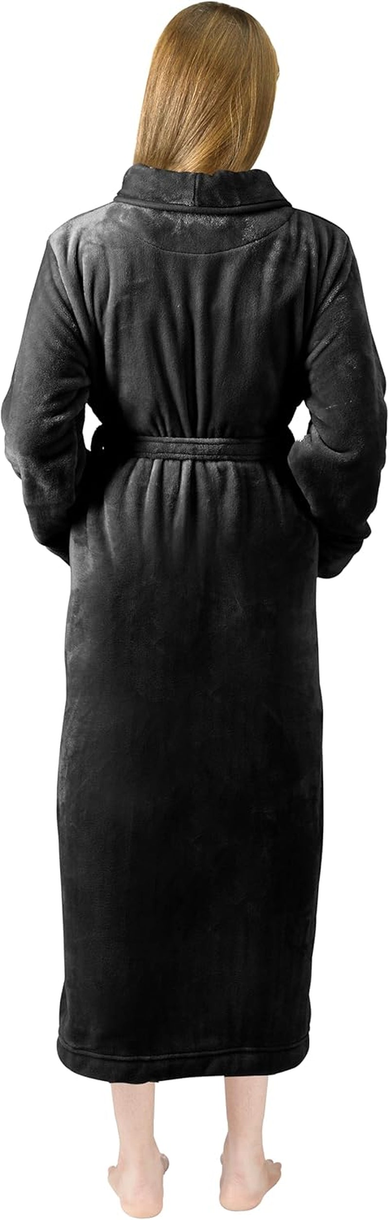 Womens Women Women'S Shawl Collar Bathrobe